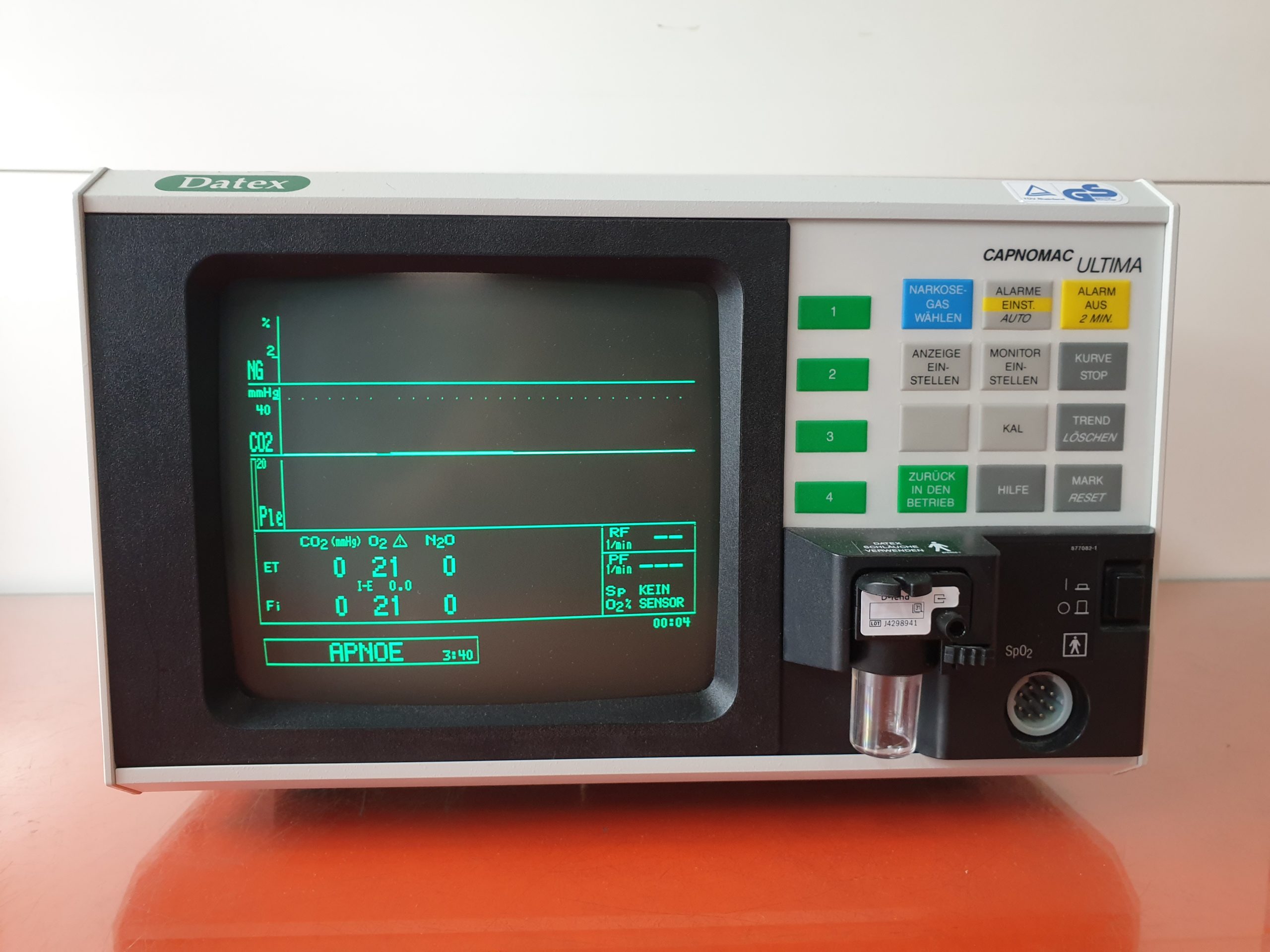 Datex Ultima Gas-Monitor Iso, Hal, Sevo, Enf, Sevo, thumbnail 2