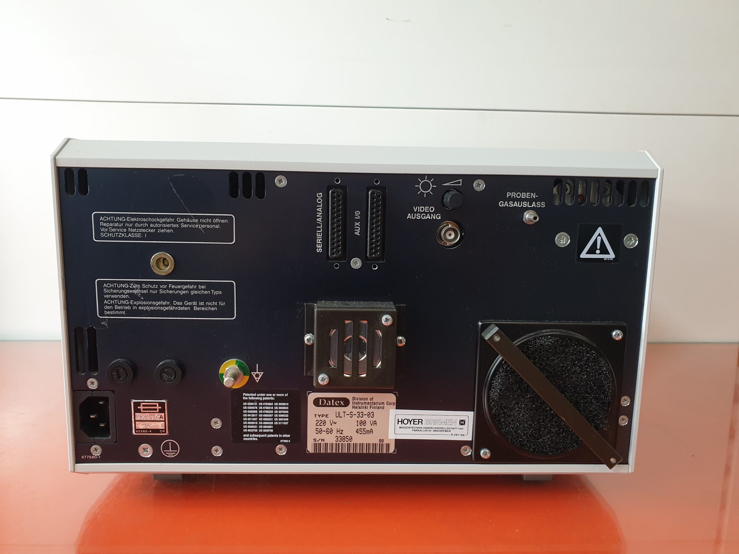 Datex Ultima Gas-Monitor Iso, Hal, Sevo, Enf, Sevo, thumbnail 7