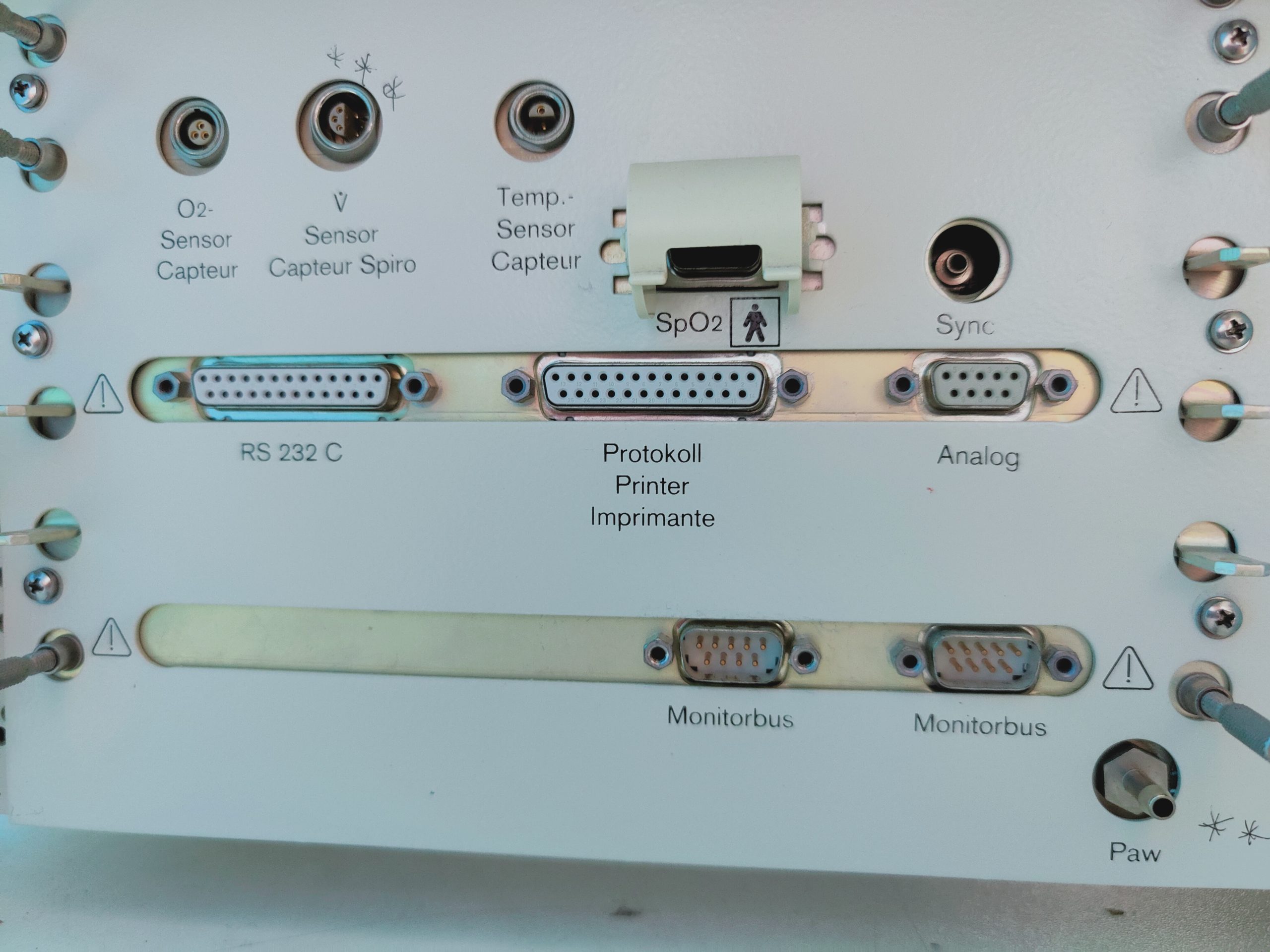 Dräger PM 8050 // PM8050 Narkosegasmonitor, Atemgasmonitor thumbnail 5