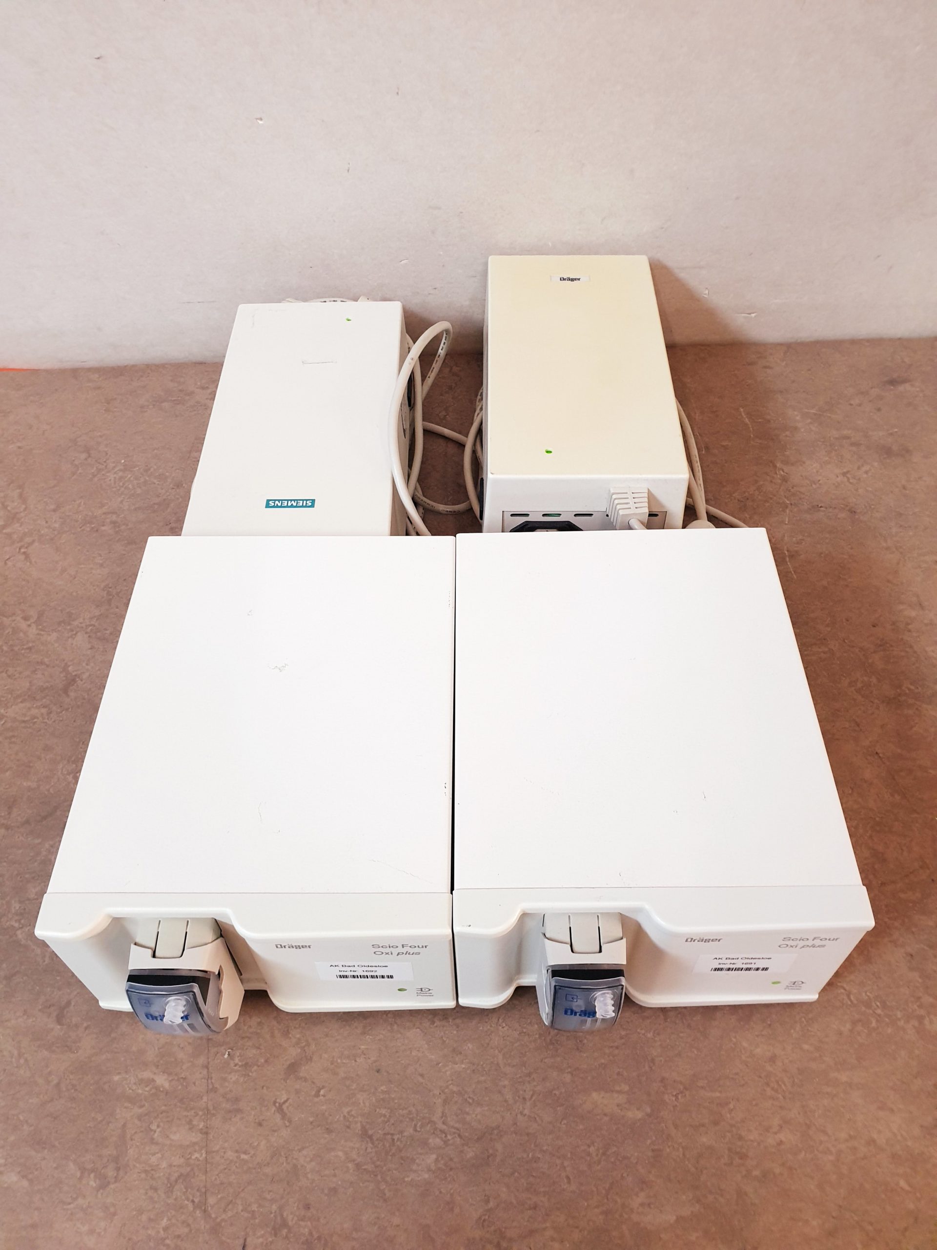 Dräger Draeger Scio Four OXI Gas Modul Gasmessung Paramagnetisch 6871803 RI 10 mit Netzteil thumbnail 2