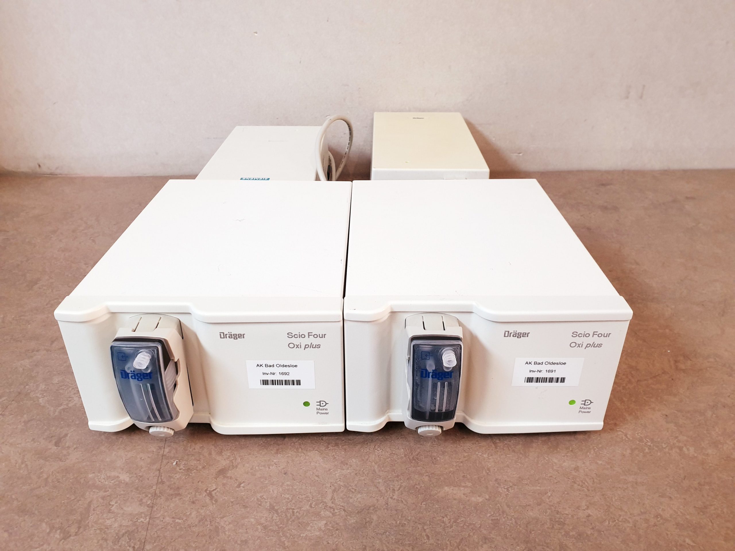 Dräger Draeger Scio Four OXI Gas Modul Gasmessung Paramagnetisch 6871803 RI 10 mit Netzteil thumbnail 3