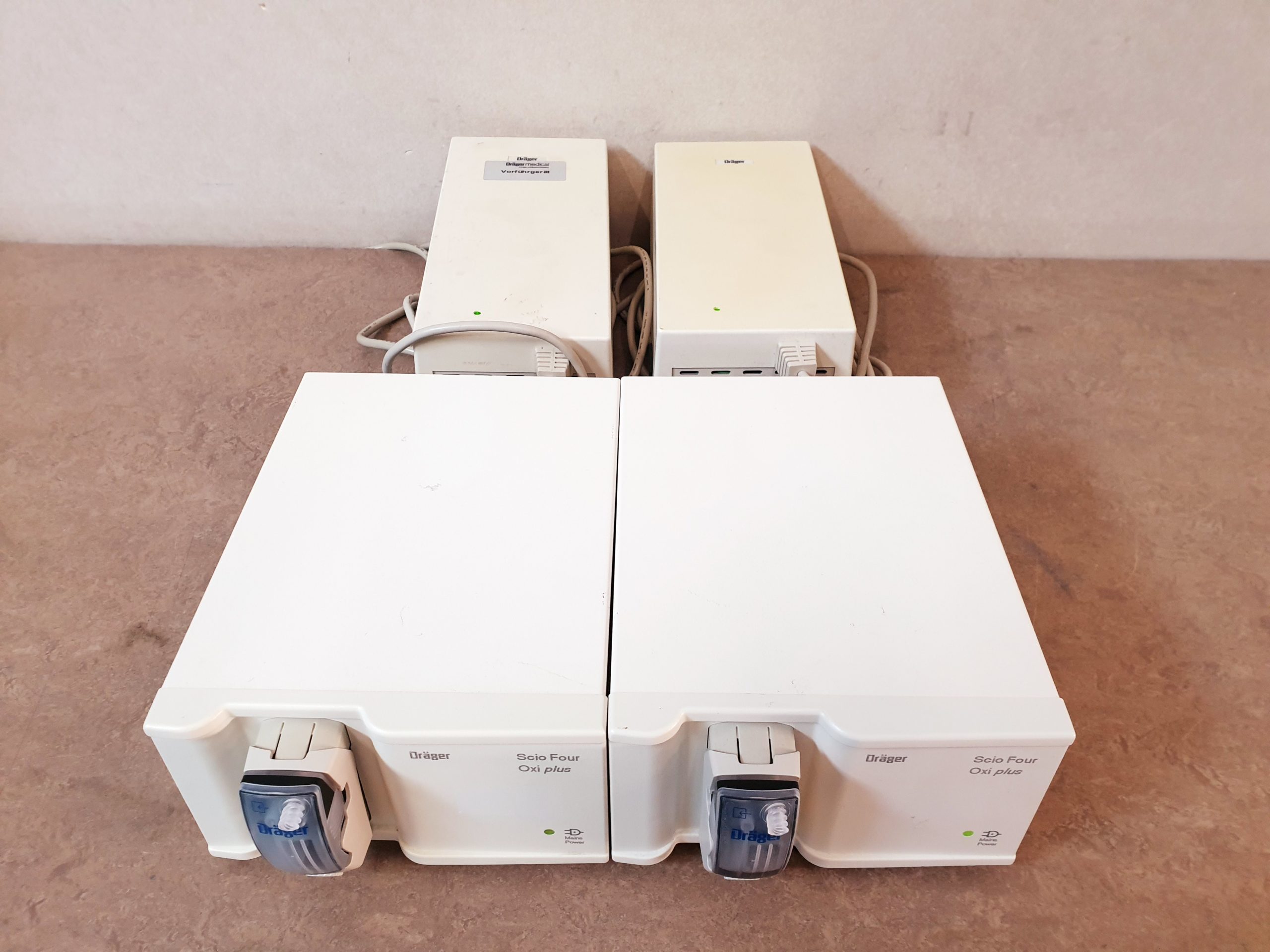 Dräger Draeger Scio Four OXI Gas Modul Gasmessung Paramagnetisch 6871803 RI 10 mit Netzteil thumbnail 4