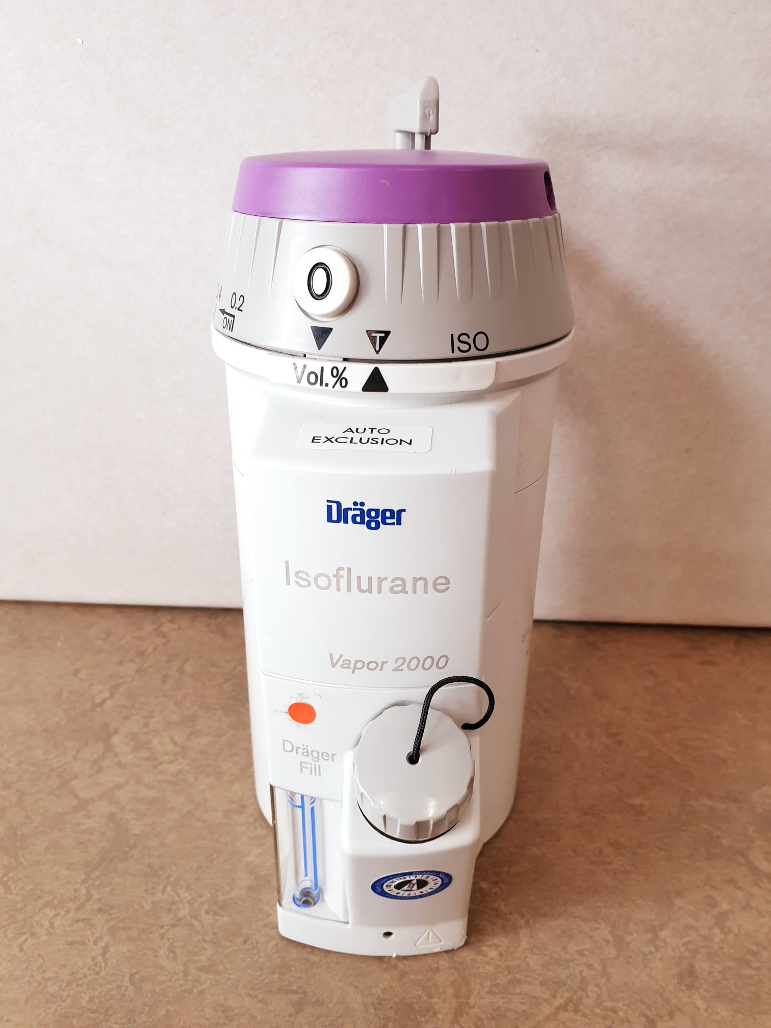 Dräger // Draeger Vapor 2000 Isoflurane ISO 2000 thumbnail 3