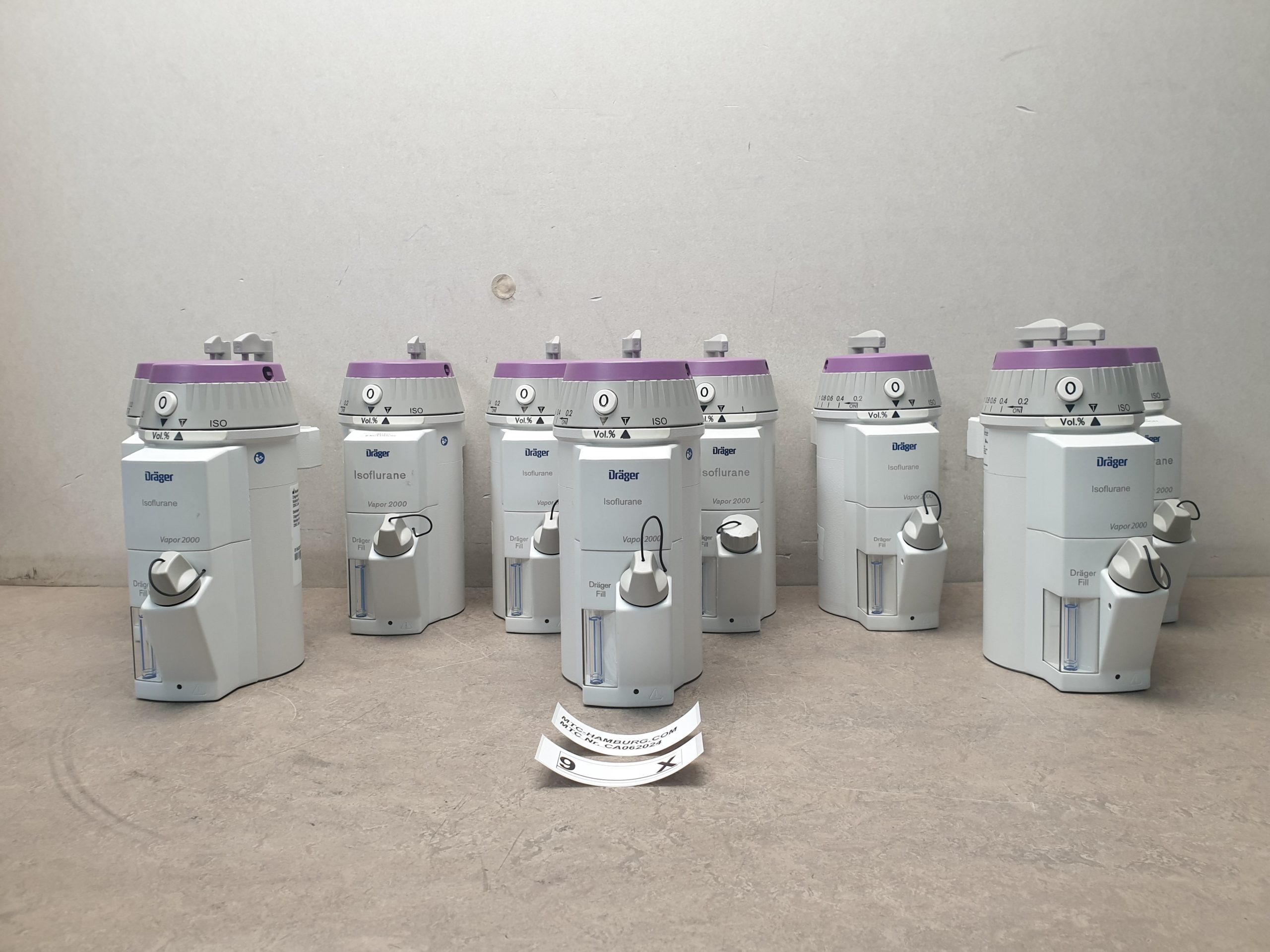 Draeger – Drager Vapor 2000 Isoflurane Verdampfer thumbnail 2