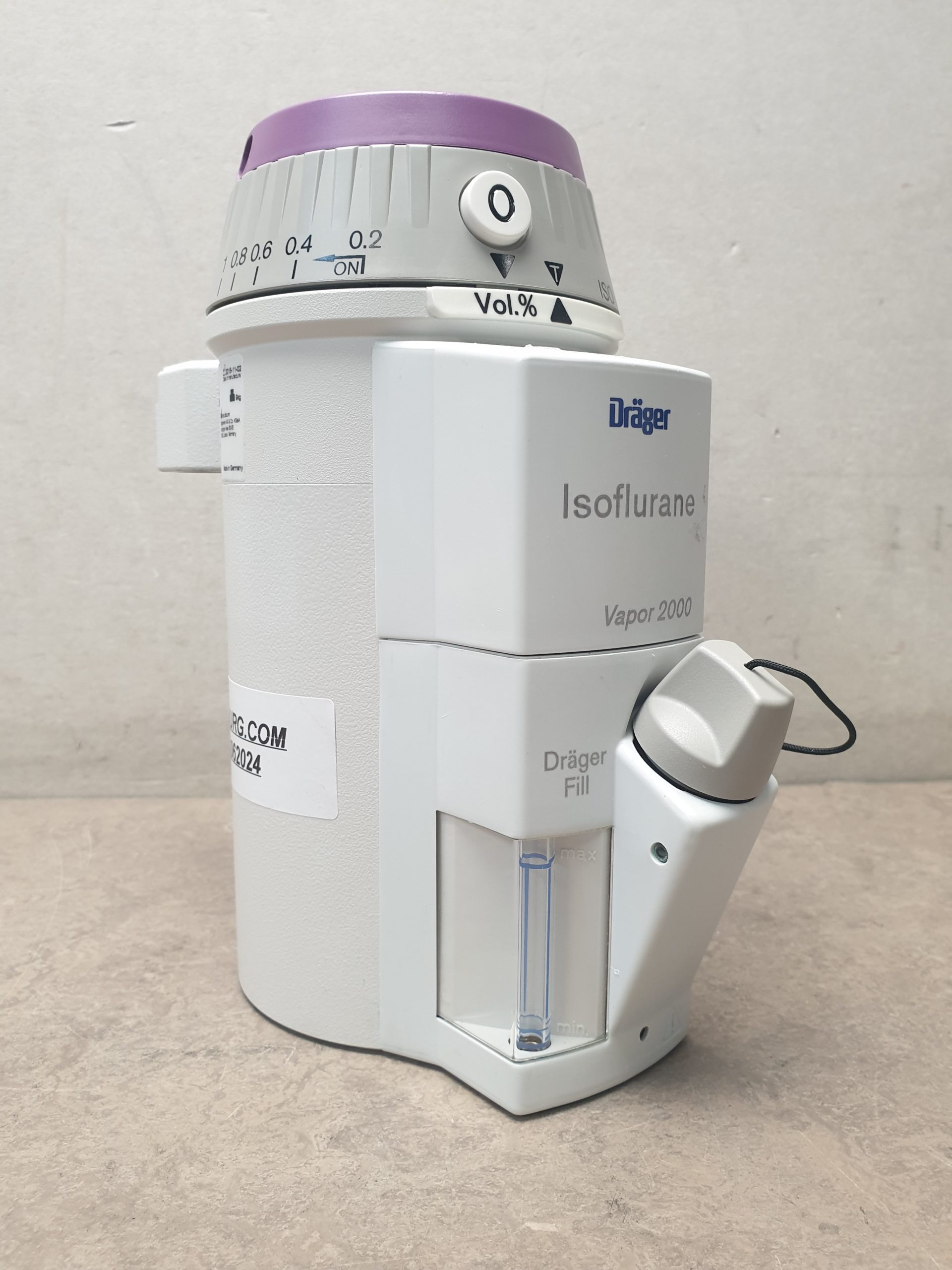 Draeger – Drager Vapor 2000 Isoflurane Verdampfer thumbnail 5