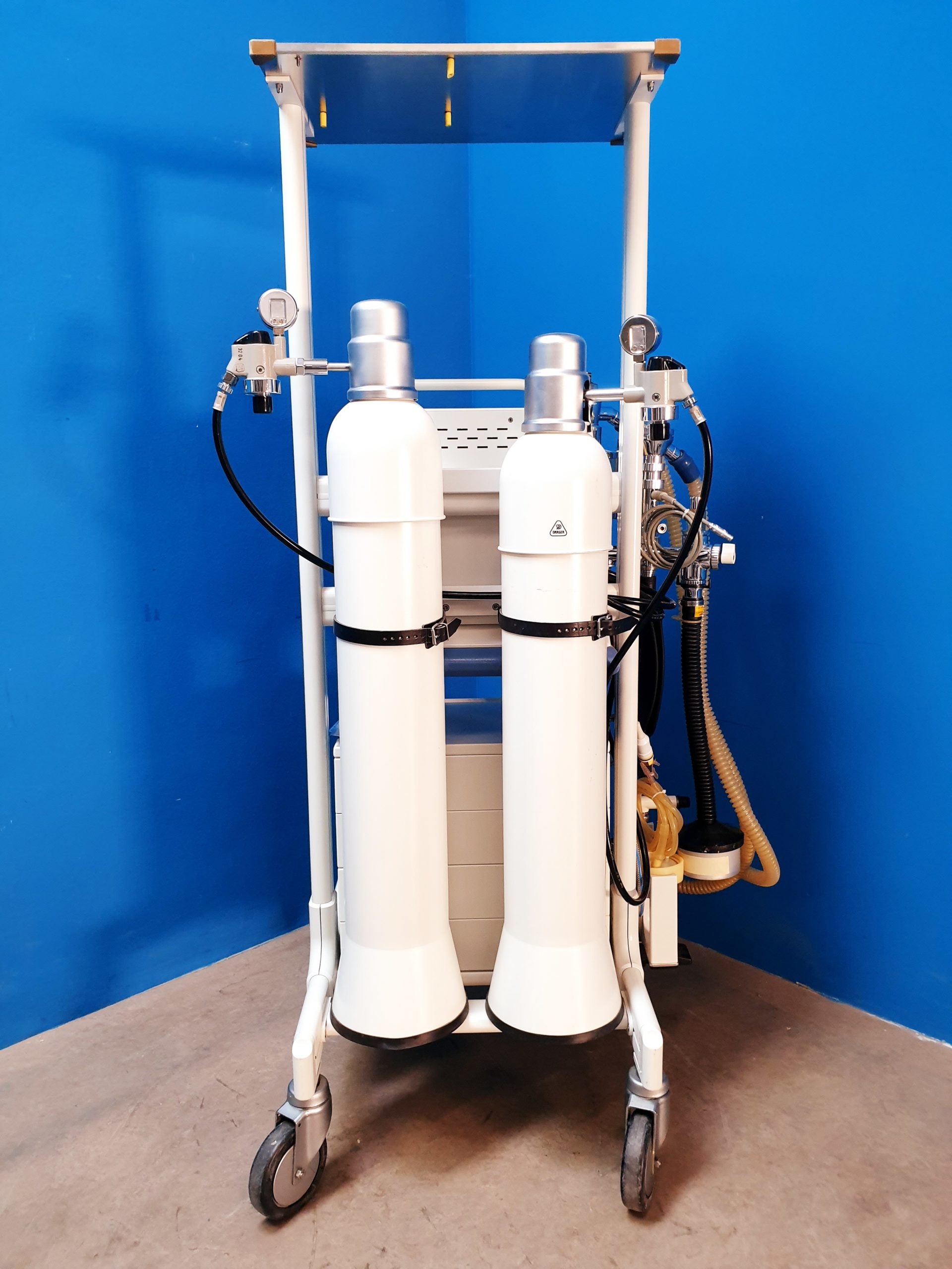 Dräger Drager Titus Narkosegerät ORC Oxygen-Ratio Controller ,… und verdampfer Vapor thumbnail 4