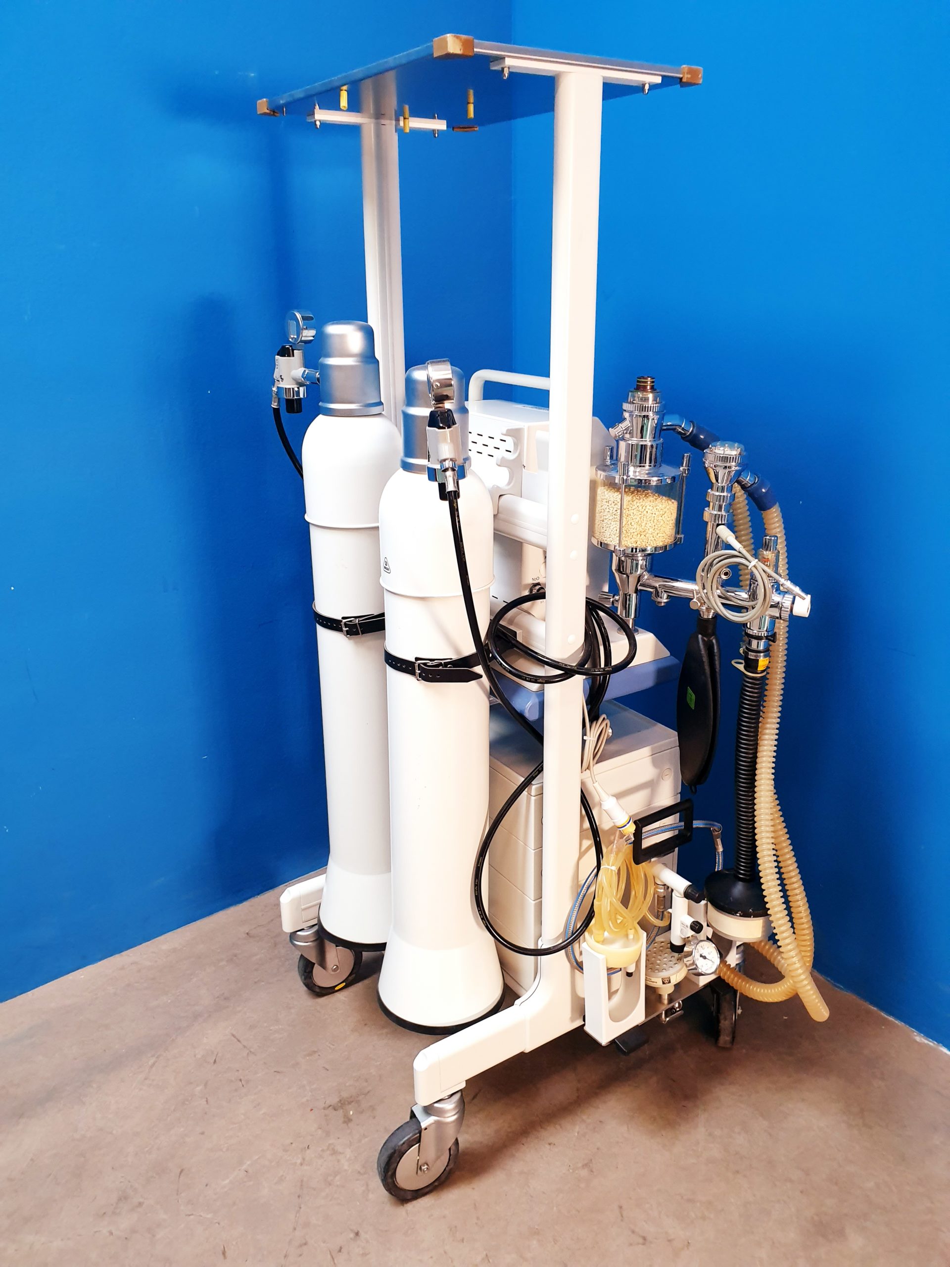 Dräger Drager Titus Narkosegerät ORC Oxygen-Ratio Controller ,… und verdampfer Vapor thumbnail 6
