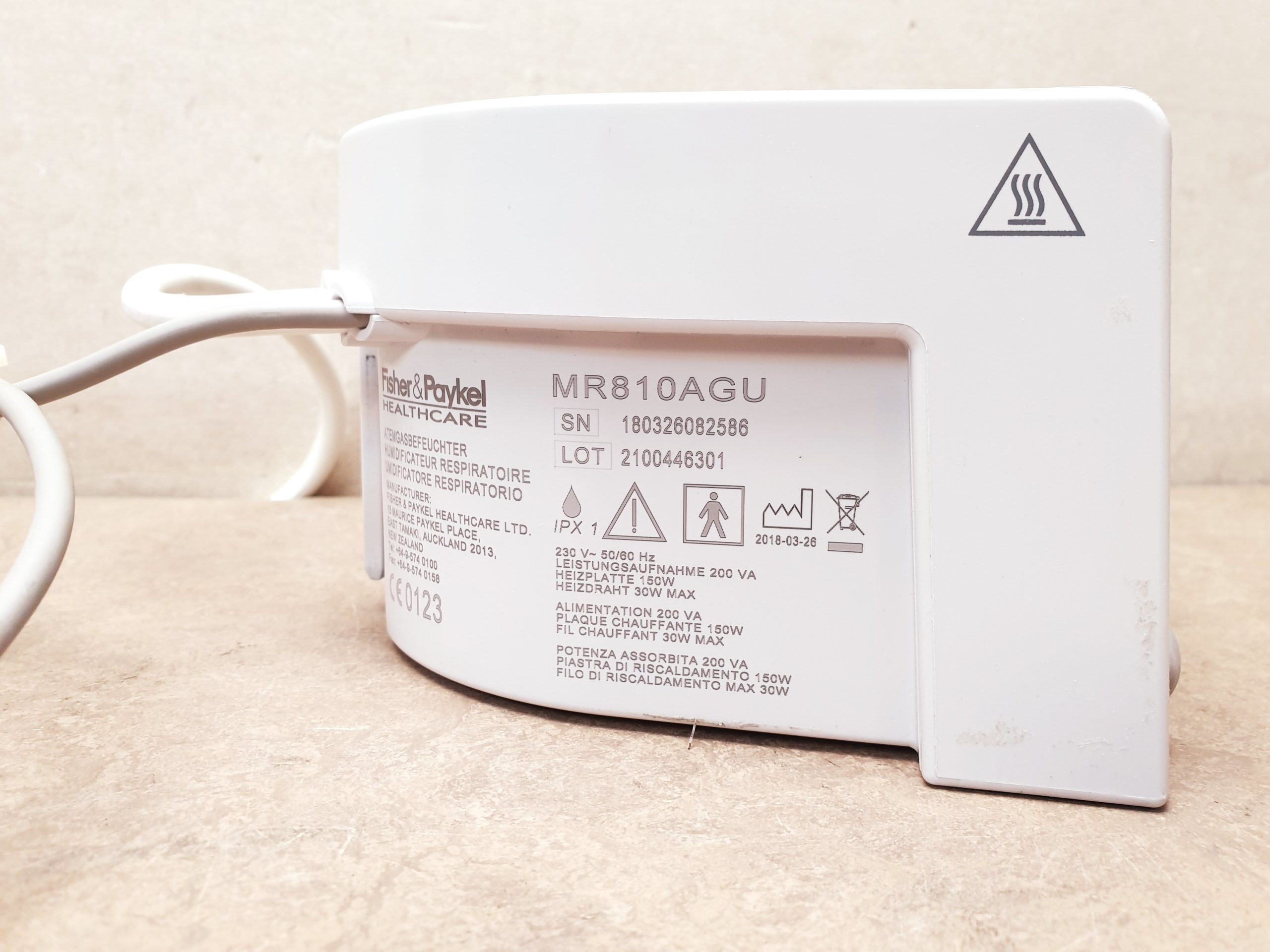 Fisher Paykel MR810A AGU Humidifier thumbnail 5