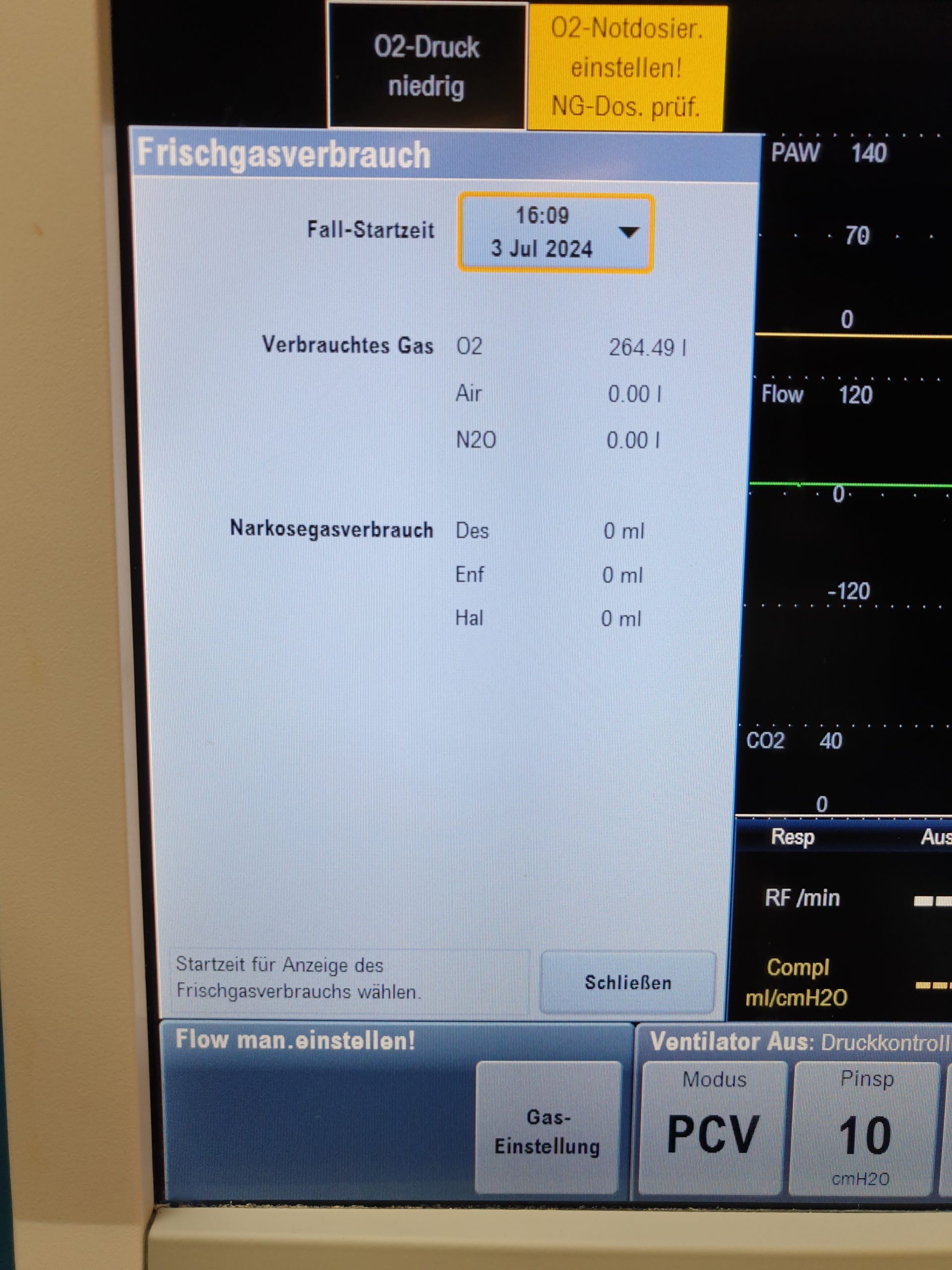 GE Datex Avance CS2 Narkosegerät – + E-sCAiO Modul Anästhesie Maschine — DOM2015 thumbnail 6