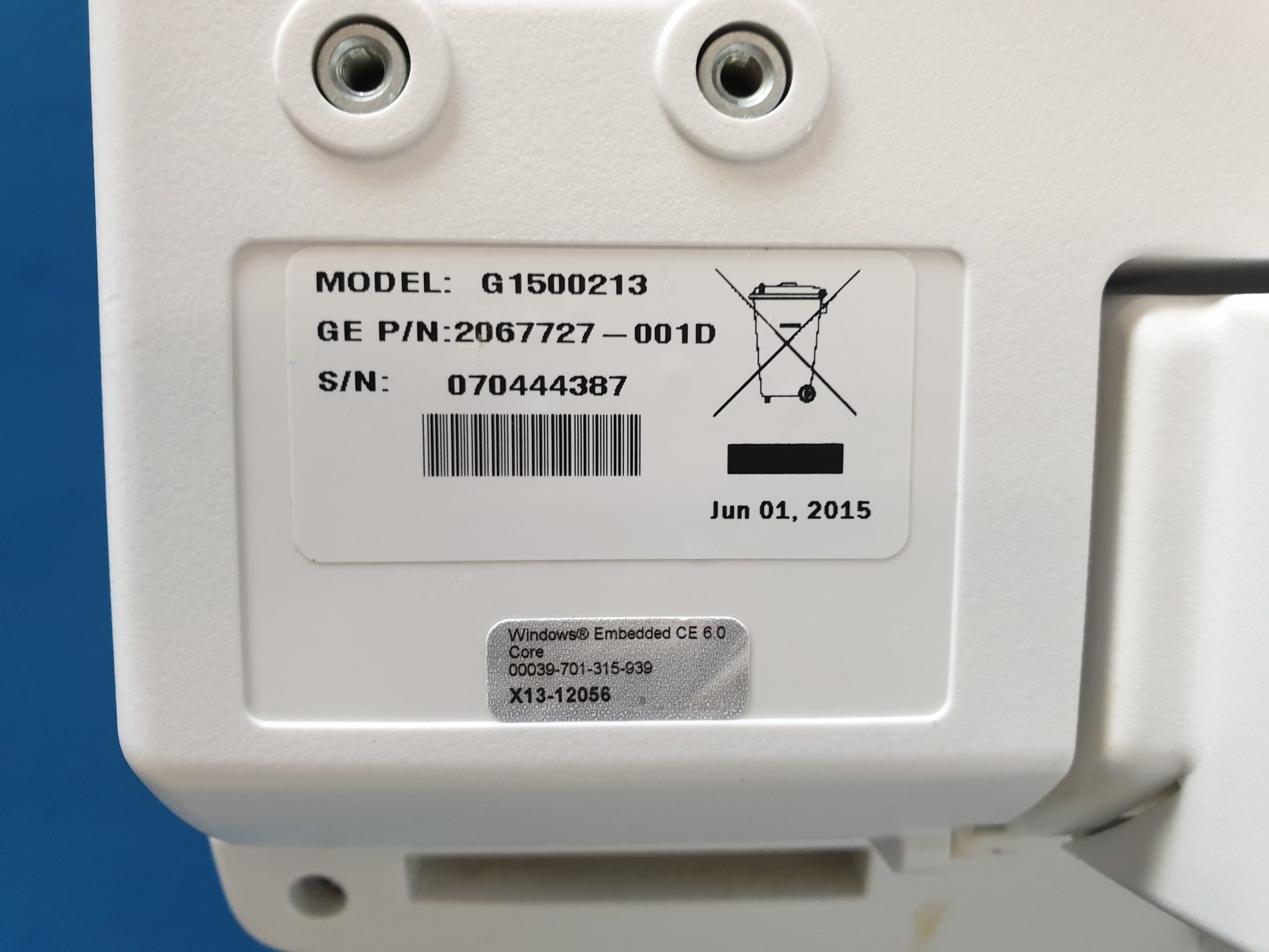 GE Datex Avance CS2 Narkosegerät – + E-sCAiO Modul Anästhesie Maschine — DOM2015 thumbnail 9
