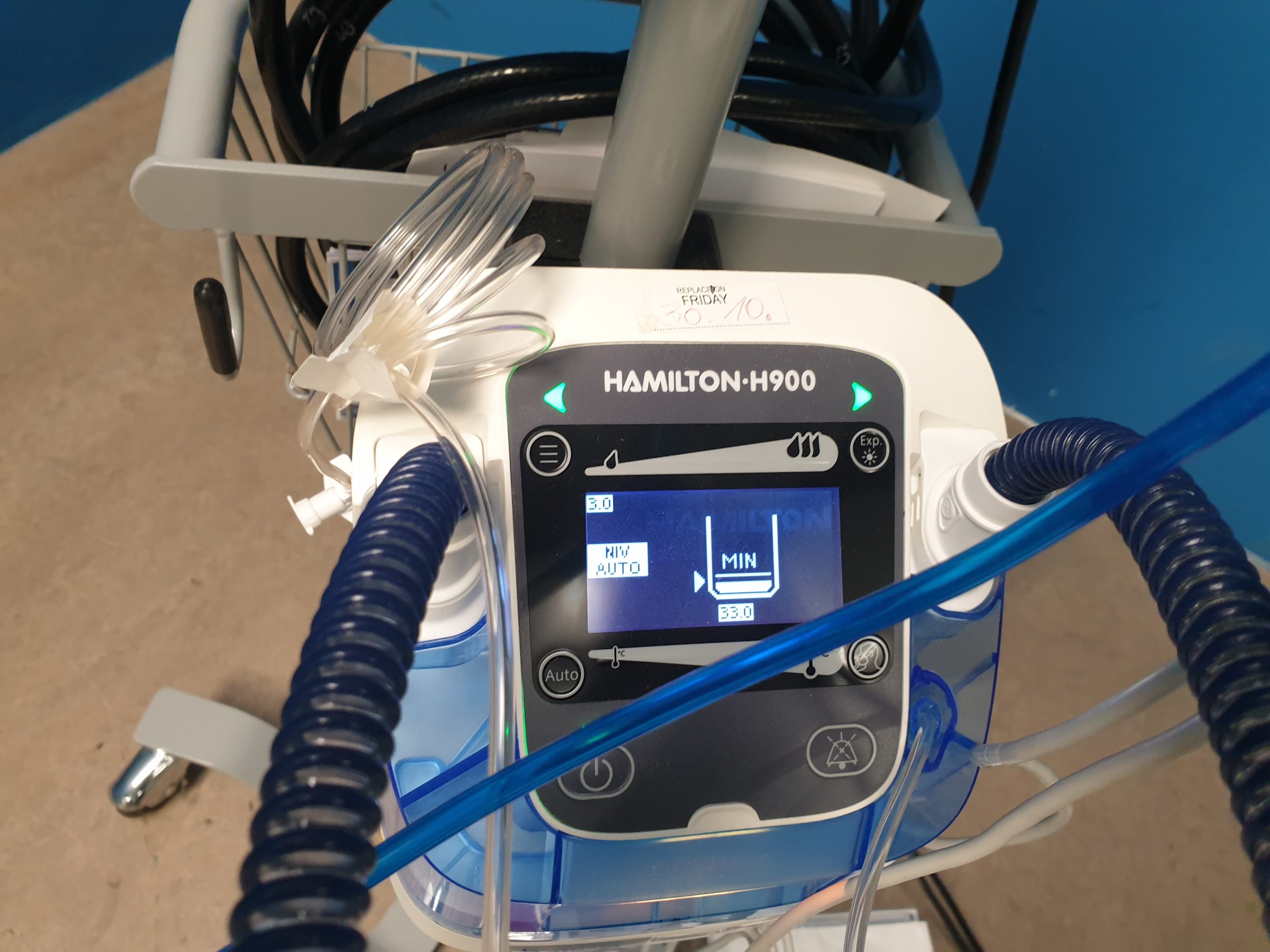 VIASYS HEALTHCARE Infant Flow SIPAP + Hamilton-H900 Entfeuchter thumbnail 5