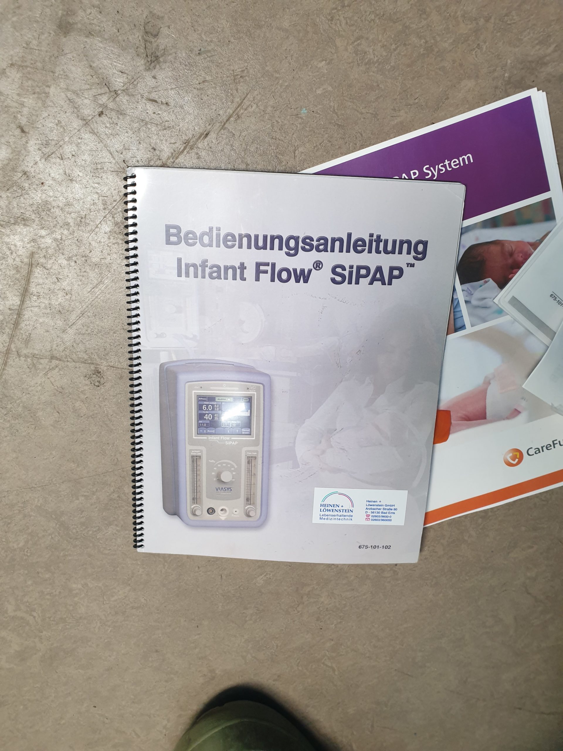 VIASYS HEALTHCARE Infant Flow SIPAP + Hamilton-H900 Entfeuchter thumbnail 6