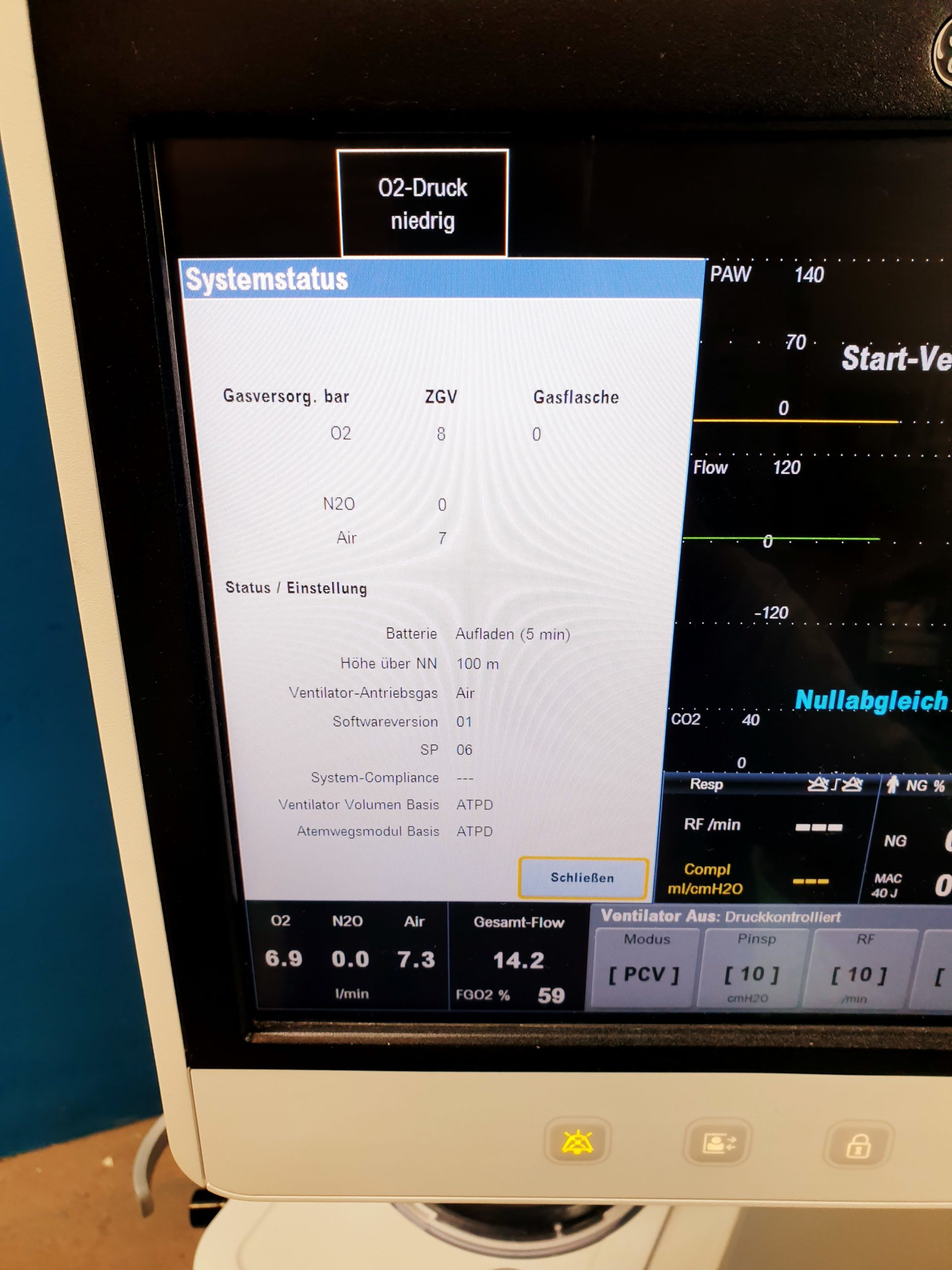GE Carestation 650 Anästhesie Narkoseplatz thumbnail 5