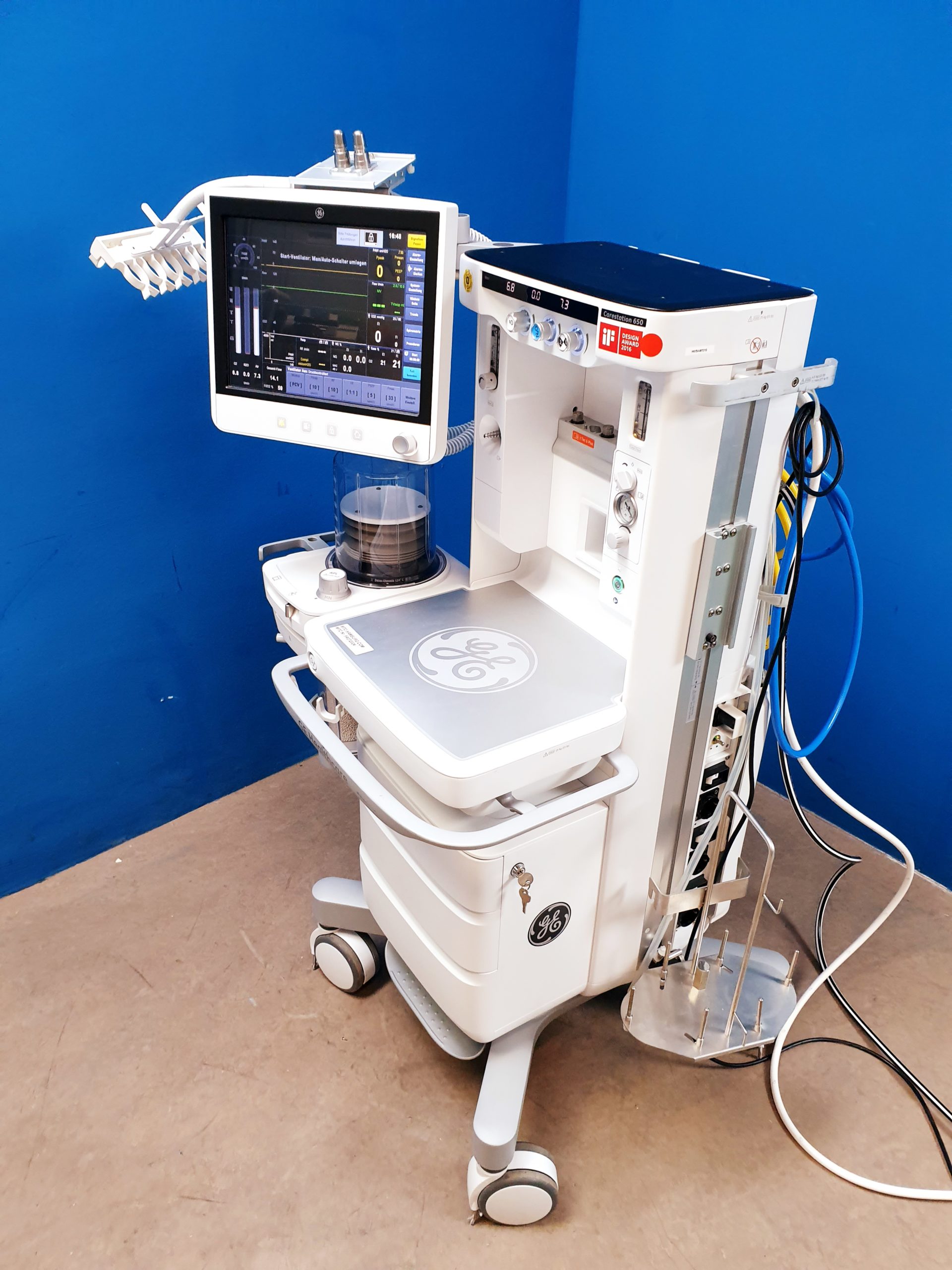 GE Carestation 650 Anästhesie Narkoseplatz thumbnail 9