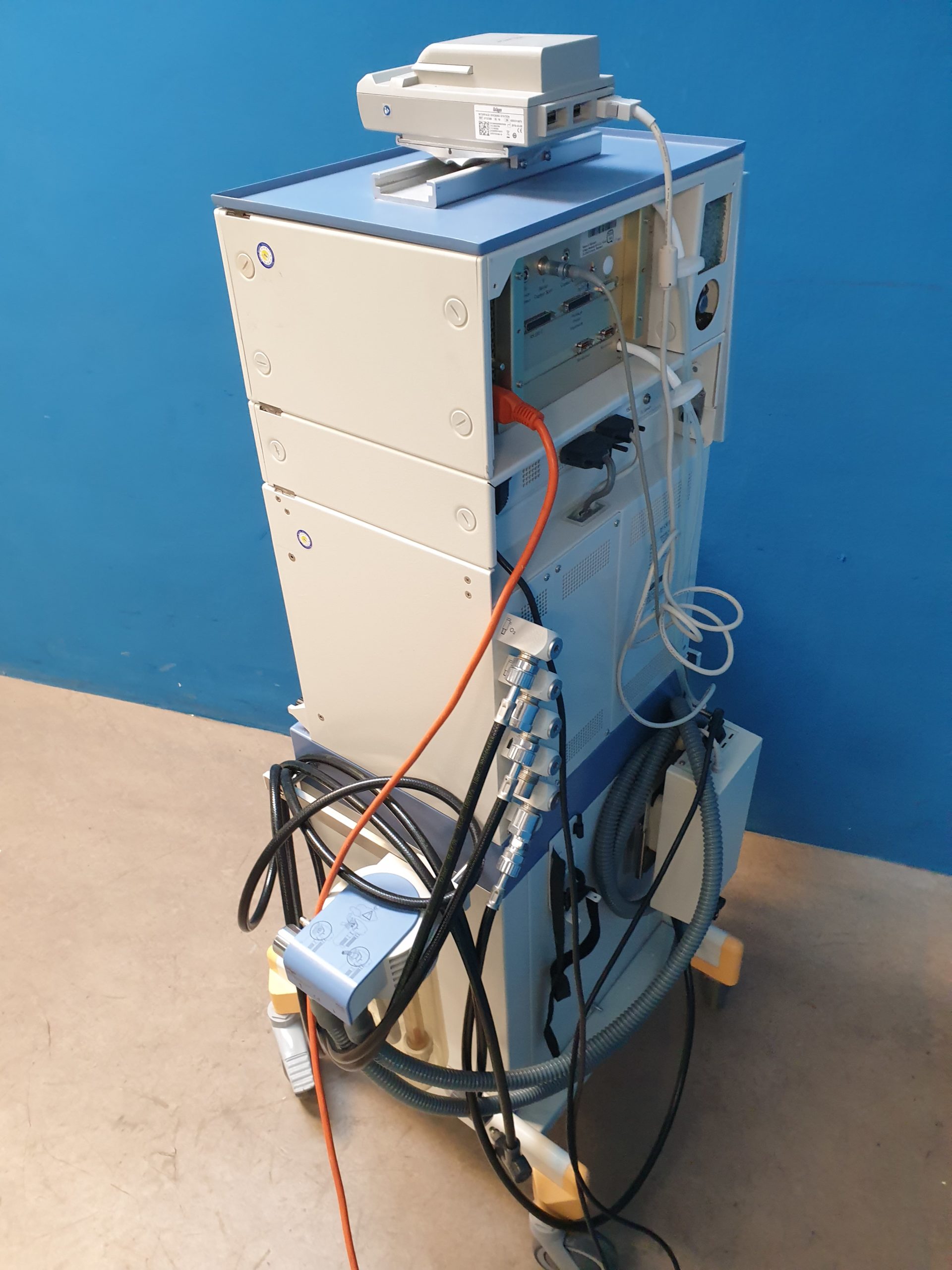 Dräger Fabius Narkosegerät mit PM 8050 Gasmonitor – FAHRBAR thumbnail 8
