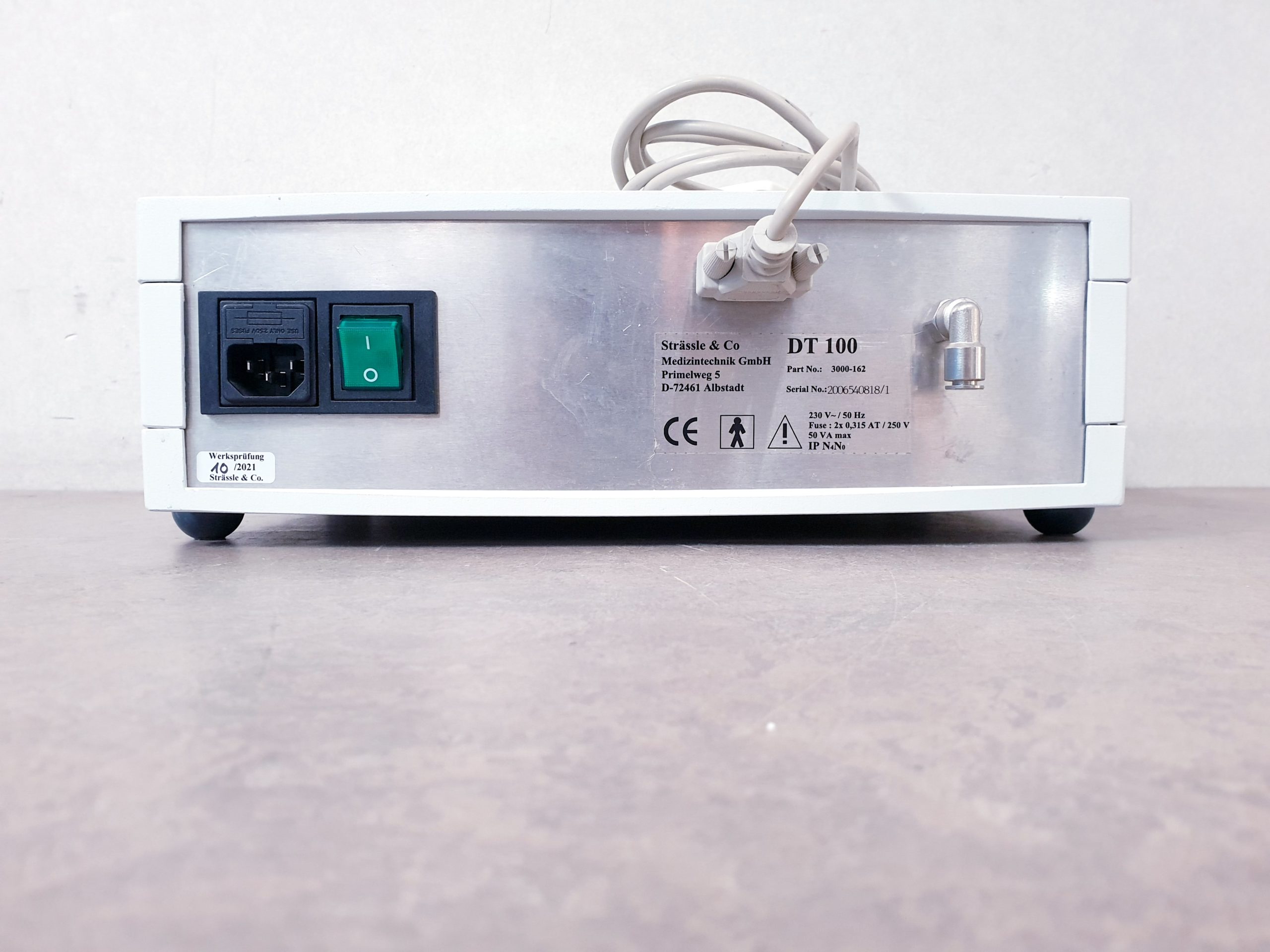 Strässle DT100 – Elektroden-Sauganlage thumbnail 3