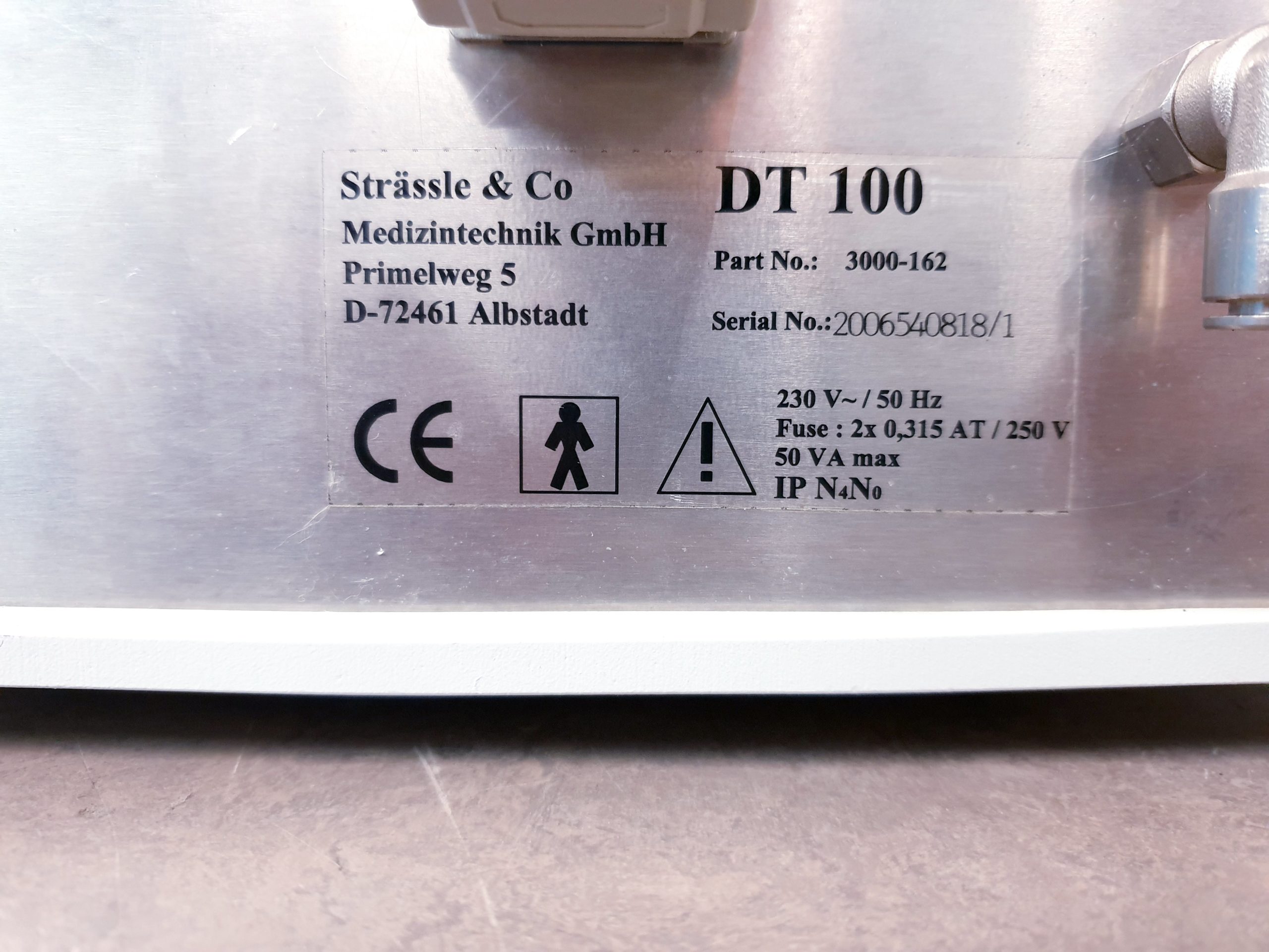 Strässle DT100 – Elektroden-Sauganlage thumbnail 4