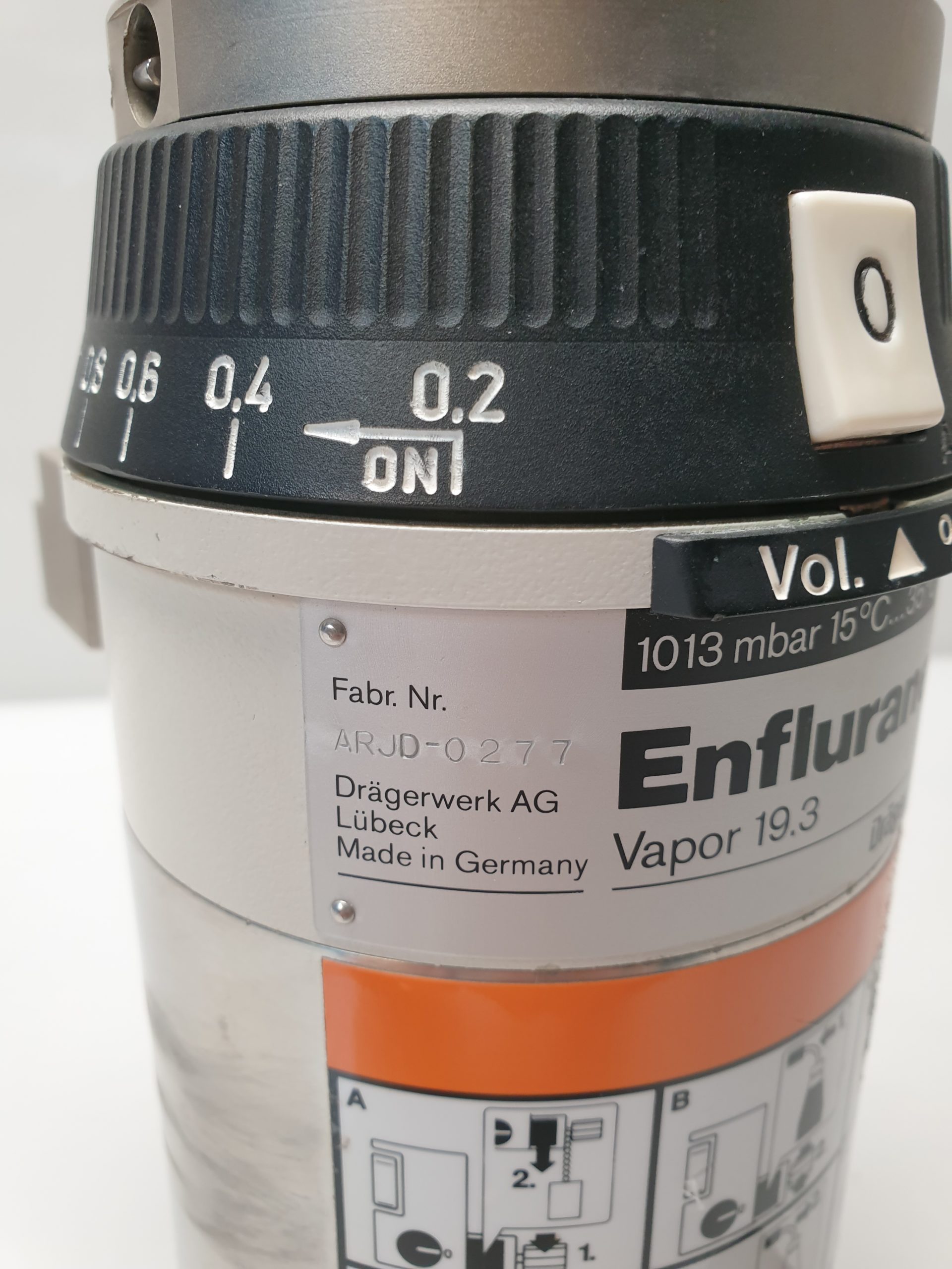 Dräger Enflurane Vapor thumbnail 3