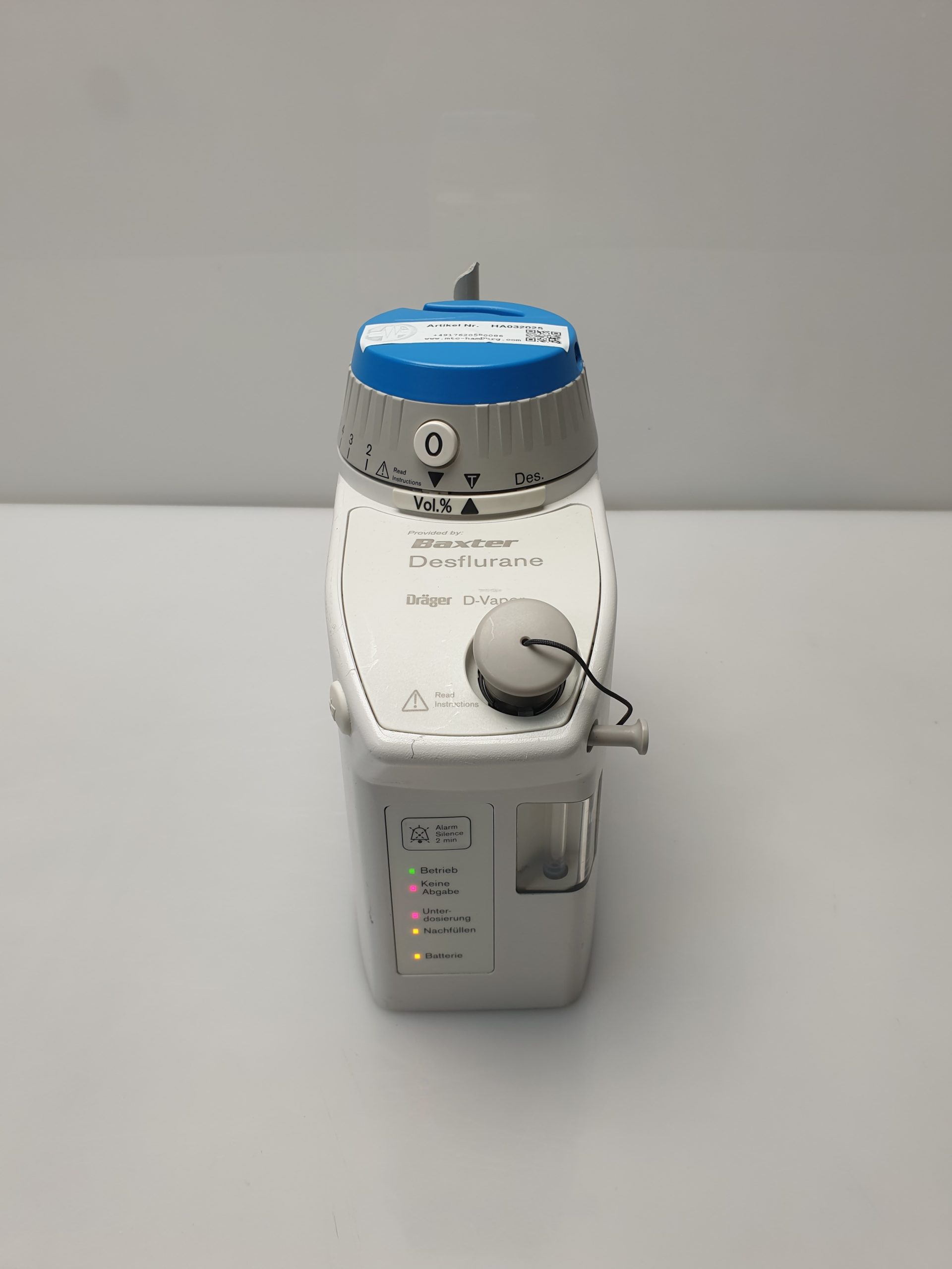 Dräger Baxter Desflurane D Vapor — image 1 of 7