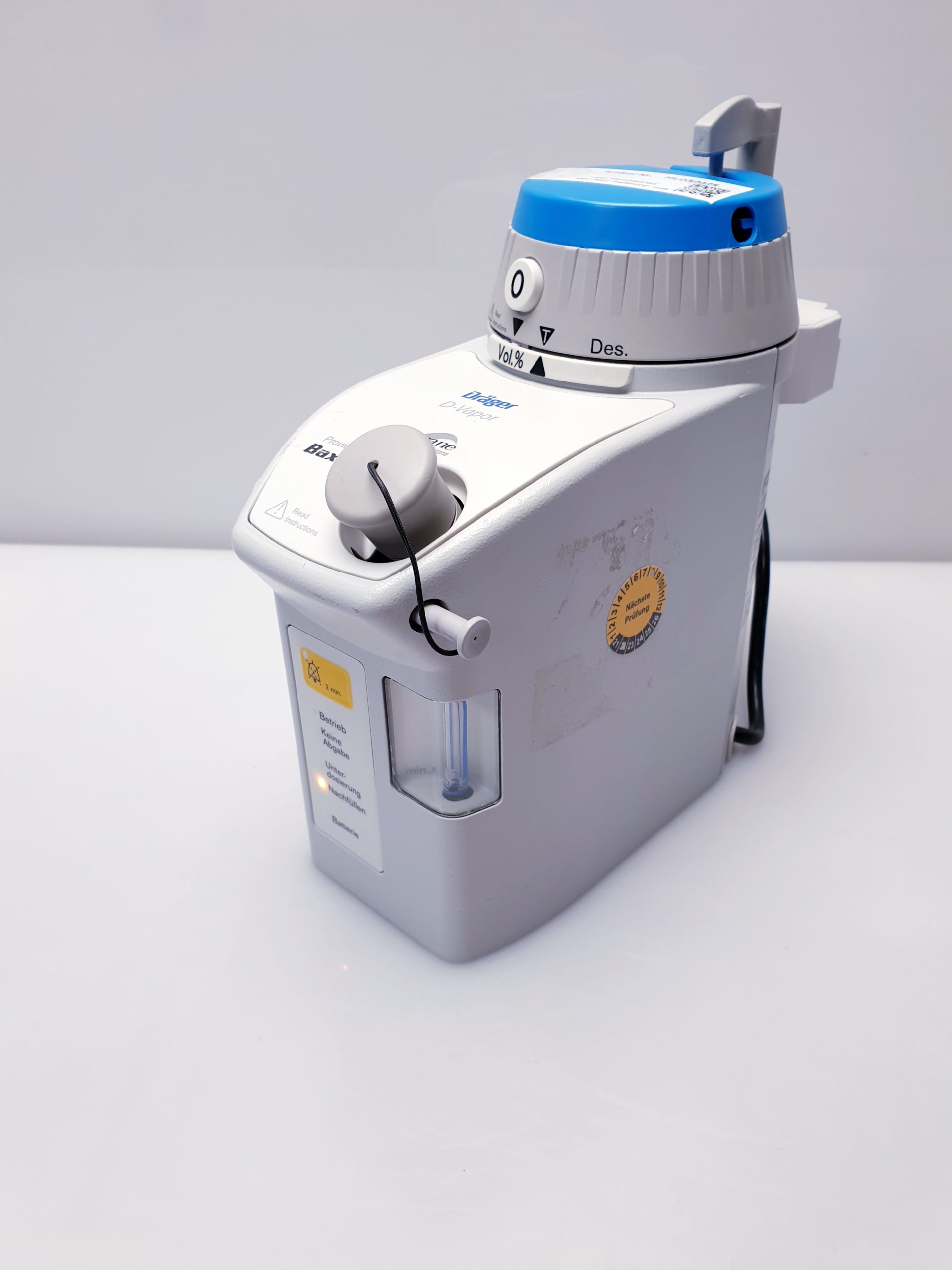 Dräger D vapor suprane desflurane thumbnail 6