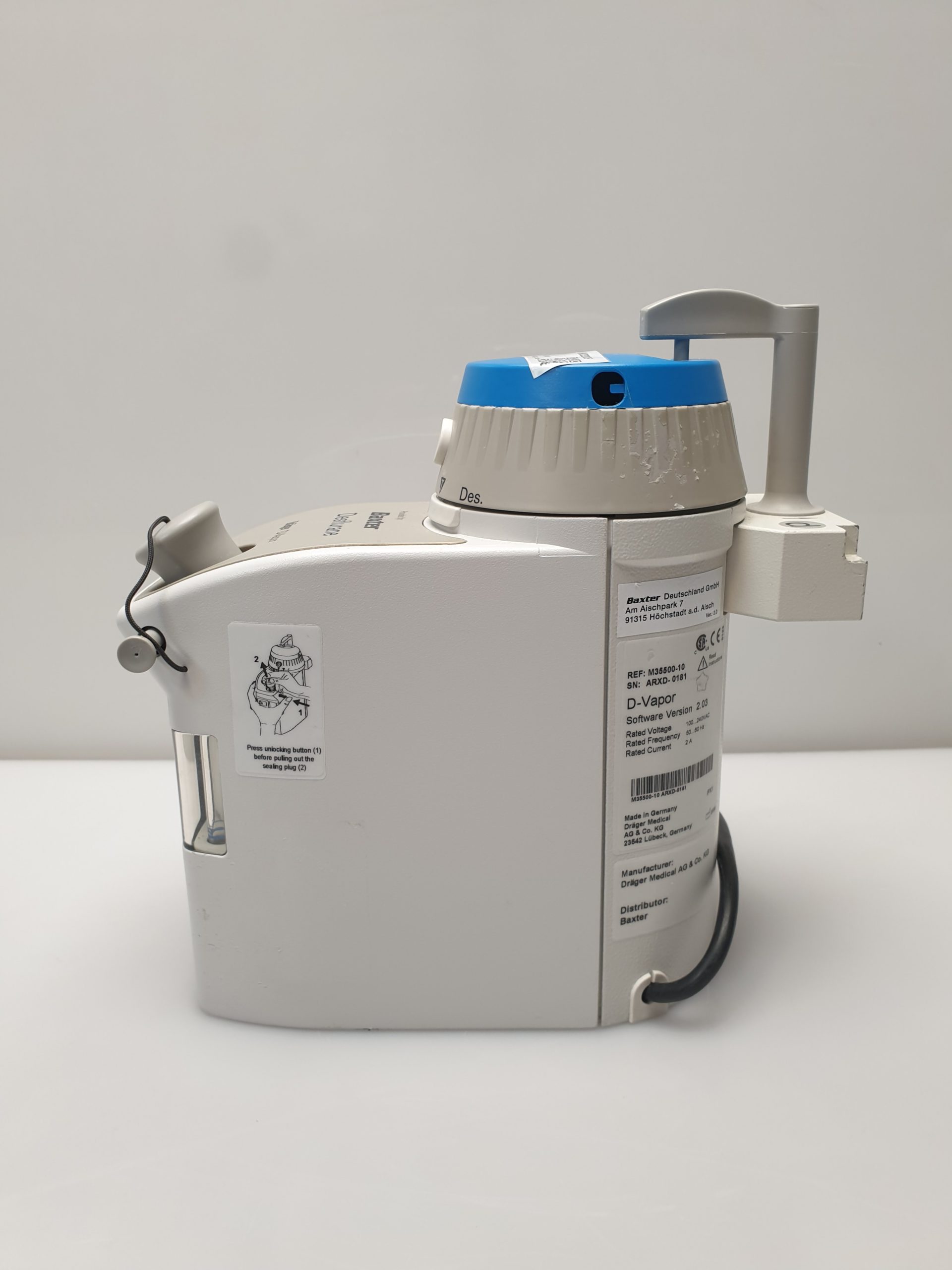 Dräger D vapor Desflurane thumbnail 5
