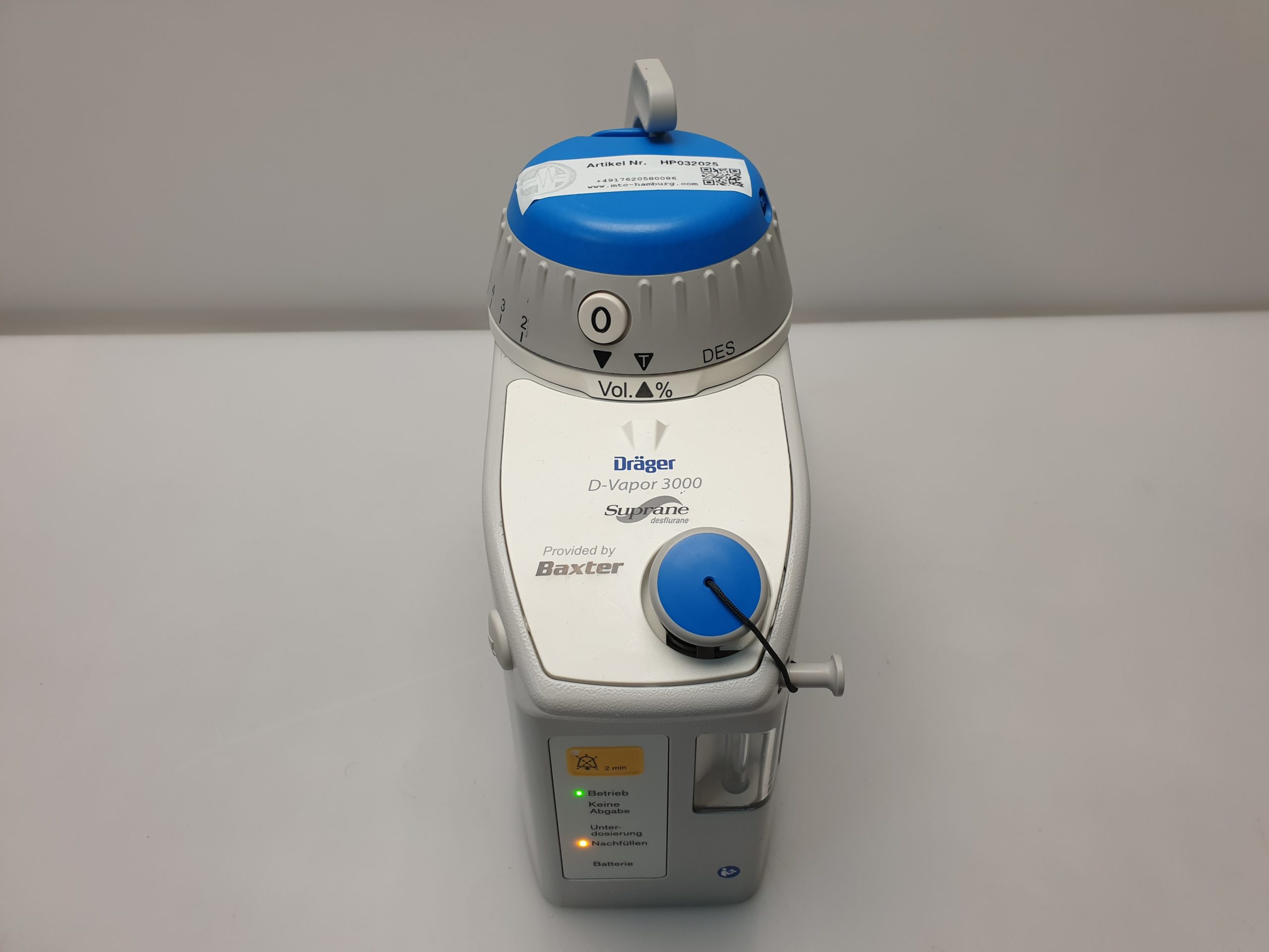 Dräger D Vapor 3000 thumbnail 5