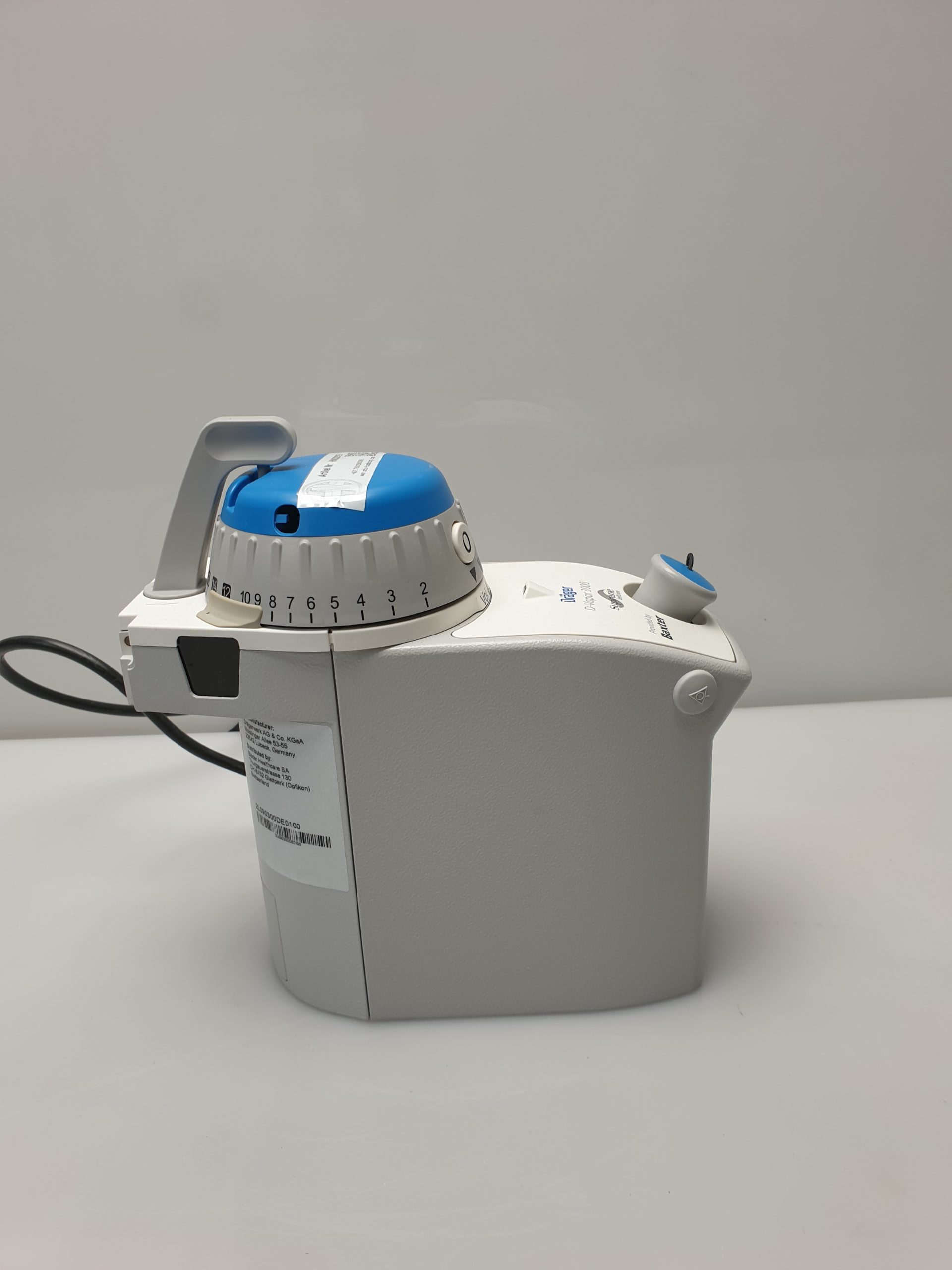 Baxter Suprane Desflurane Drager D-Vapor 3000 Vaporiser thumbnail 6