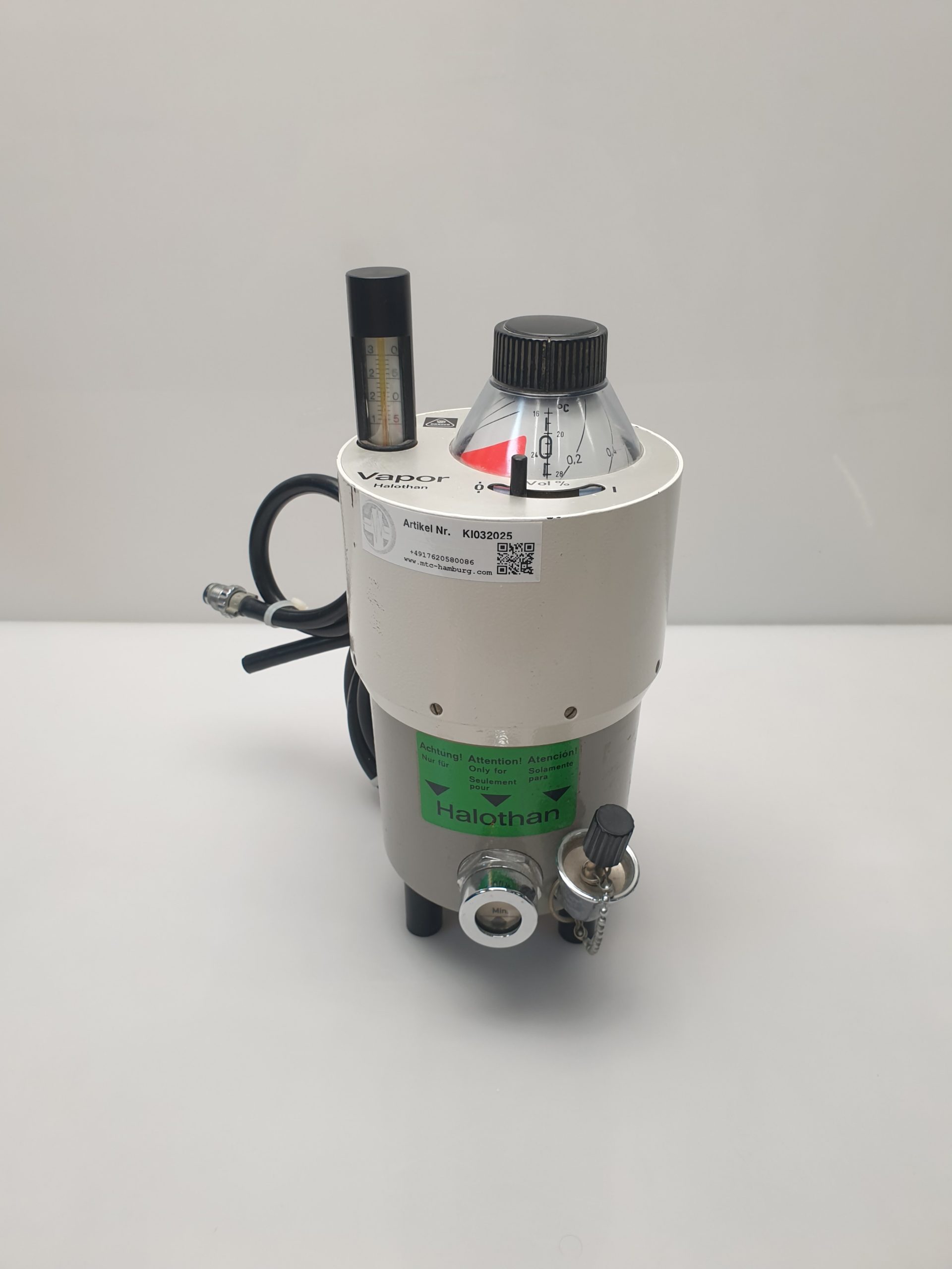 Dräger Narkosemittelverdampfer Halothan Vapor — image 1 of 6
