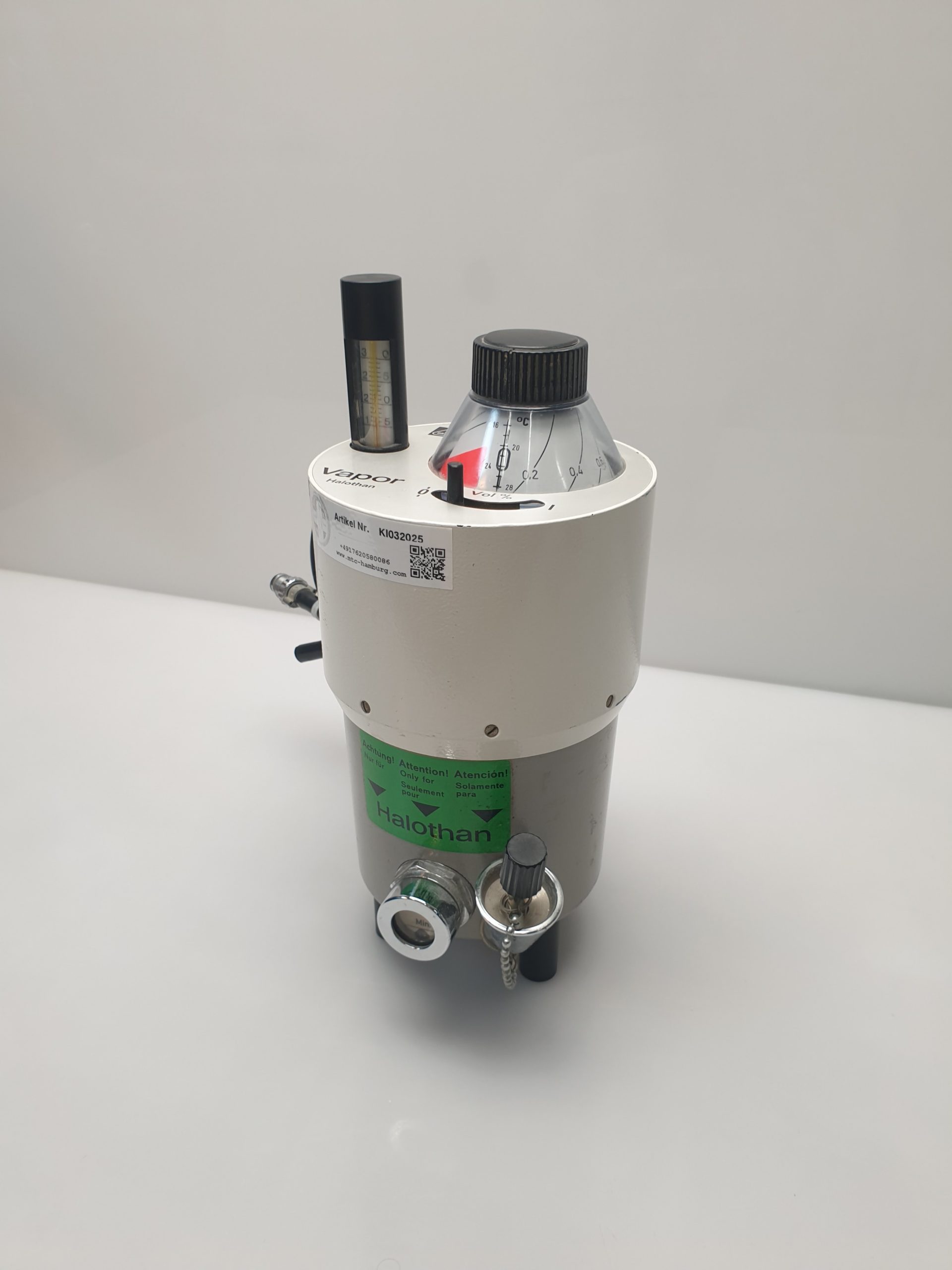 Dräger Narkosemittelverdampfer Halothan Vapor thumbnail 3