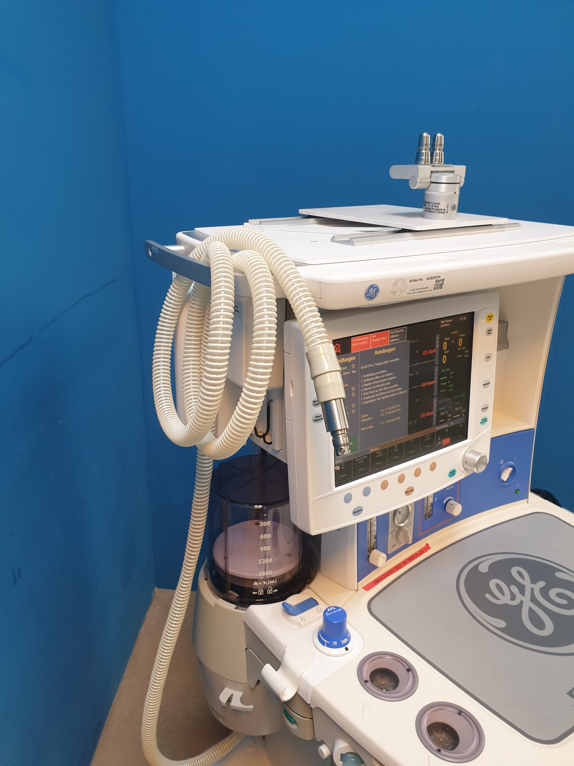 GE Healthcare Amingo Anesthesia Machine Narkosegerät thumbnail 7