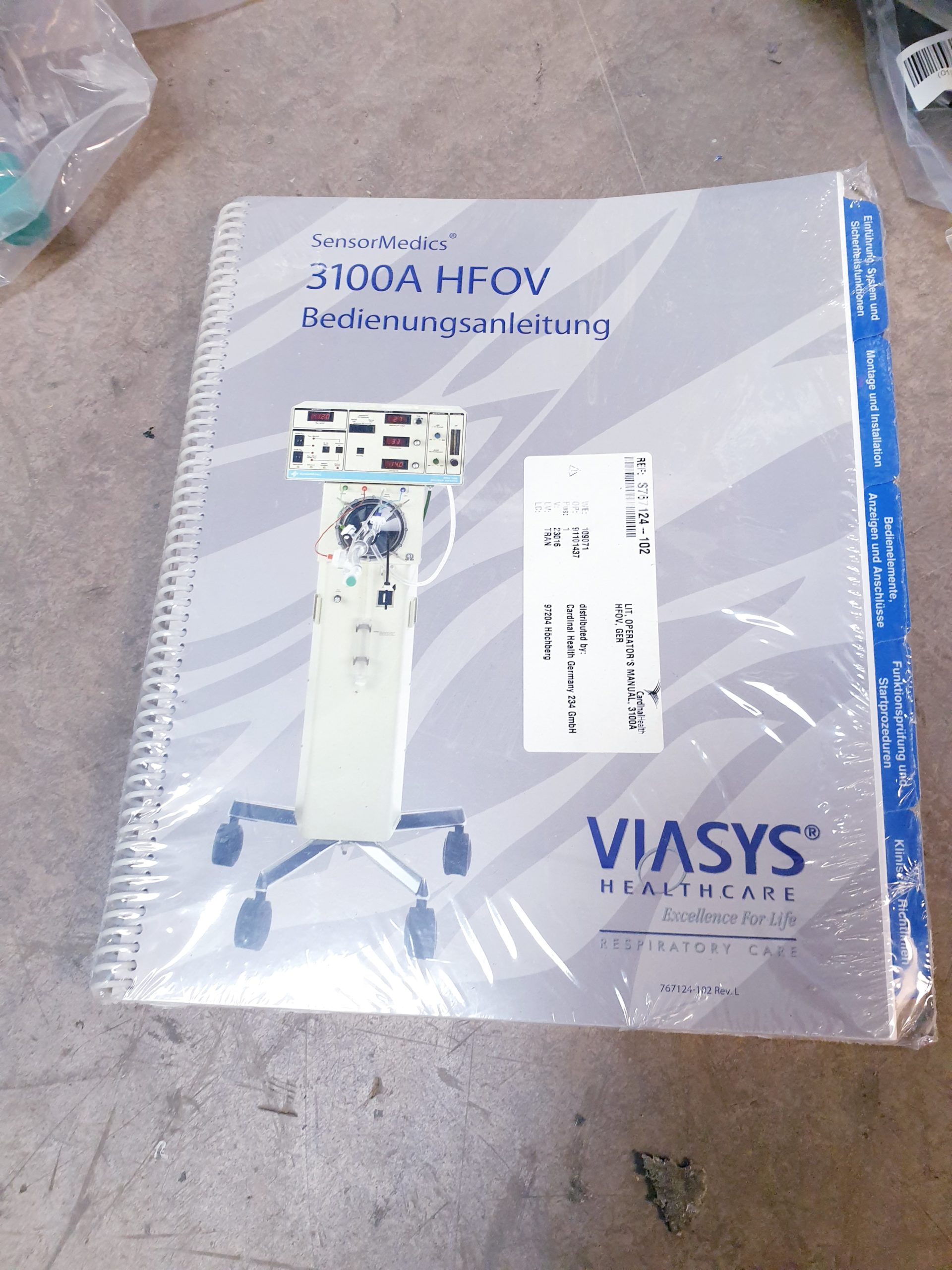 VIASYS Carefusion SensorMedics 3100A 3100 A Ventilator mit Zubehör thumbnail 6