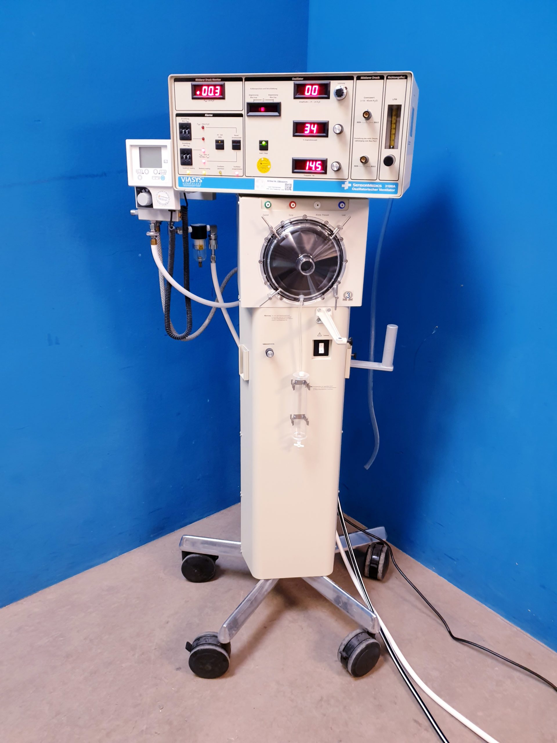 VIASYS Carefusion SensorMedics 3100A 3100 A Ventilator mit Zubehör thumbnail 7