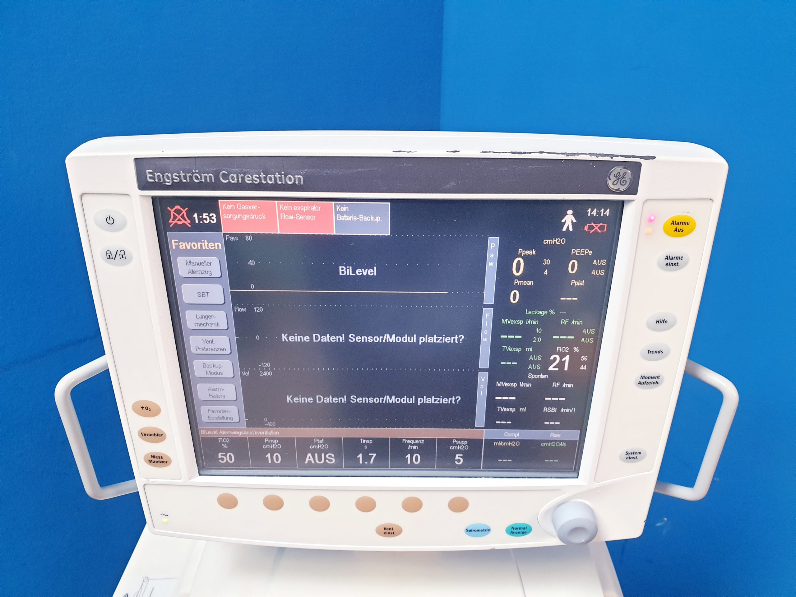 GE DATEX OHMEDA Engström Carestation – Beatmungsgerät thumbnail 6