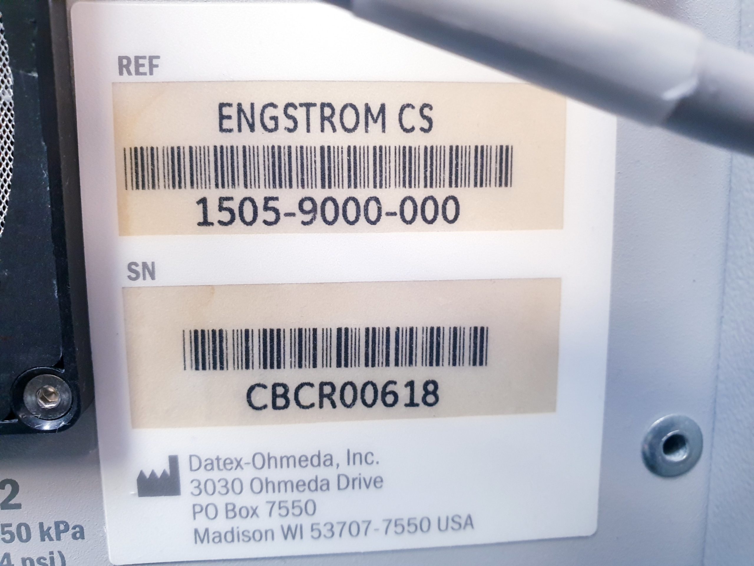 GE DATEX OHMEDA Engström Carestation – Beatmungsgerät thumbnail 11