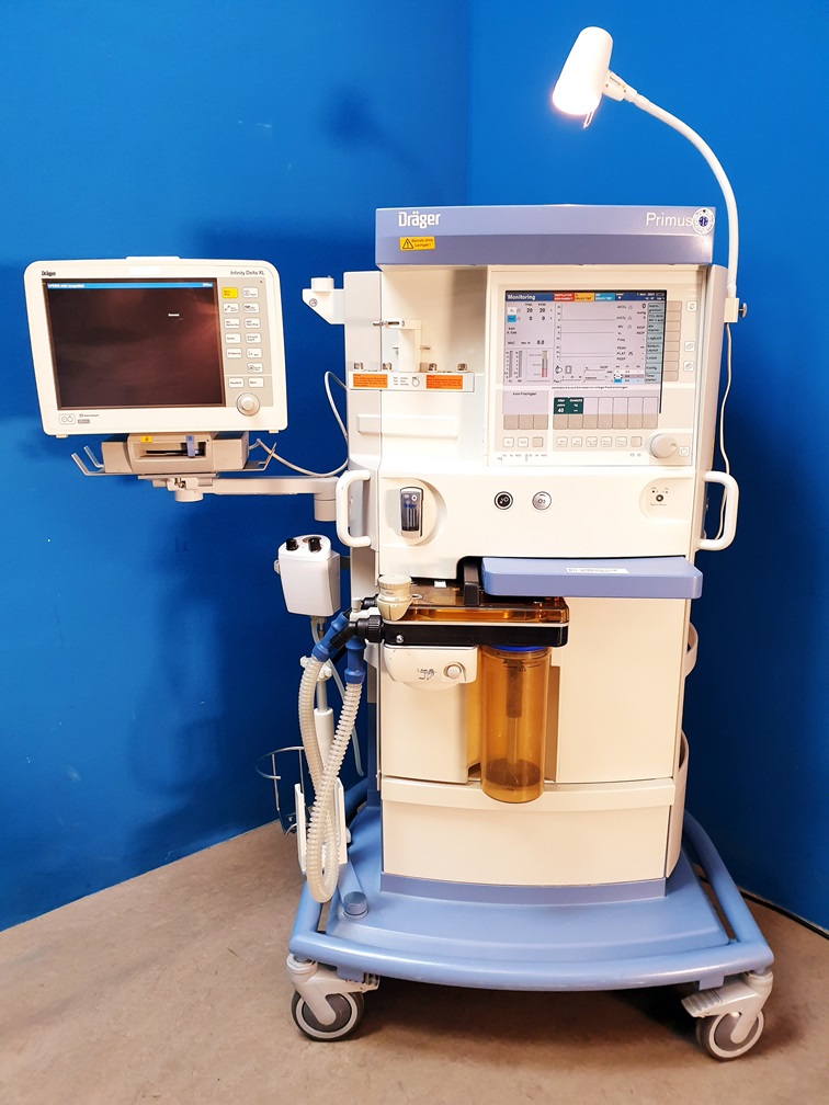 Draeger Dräger Primus Paramagnetisch – SW 4.53 + Infinity Delta Monitor – DOM 2010 — image 1 of 6