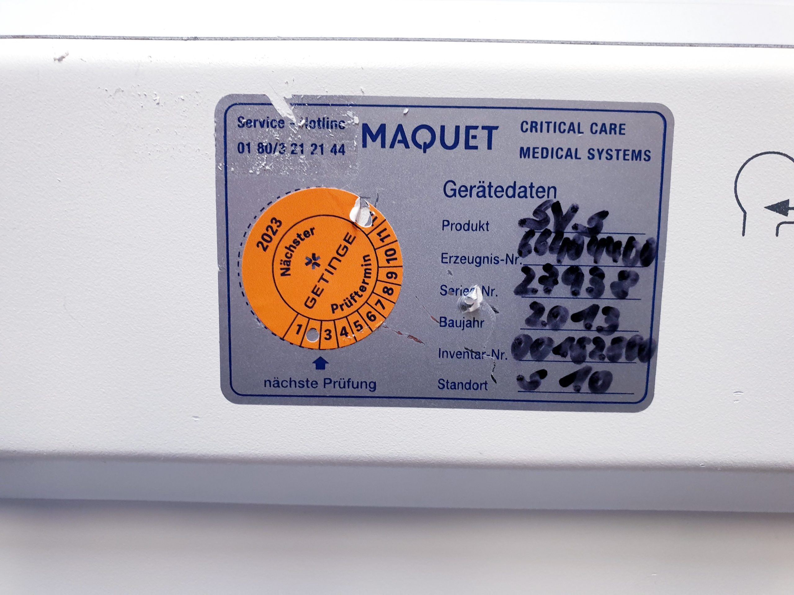 Maquet Servo S- Beatmungsgerät thumbnail 4