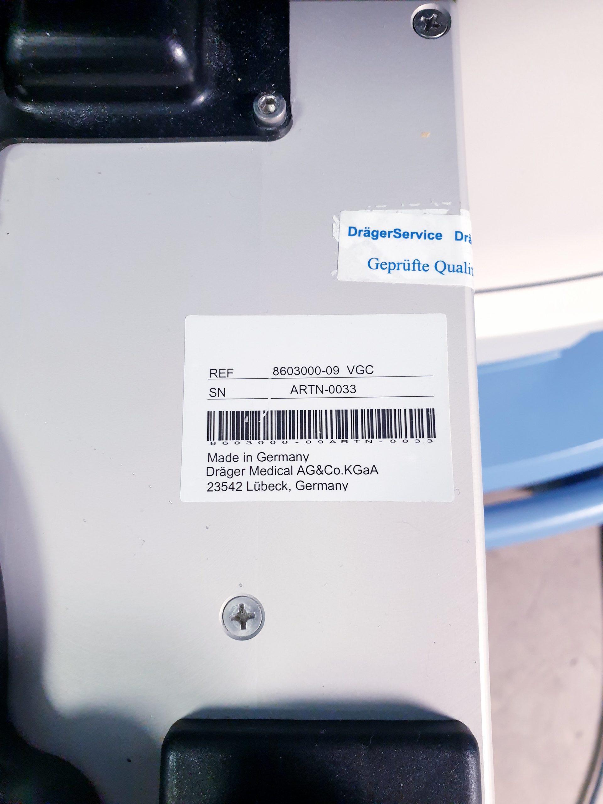 Dräger Primus Paramagnetische Sauerstoffmessung SW. 4.53.00 thumbnail 6