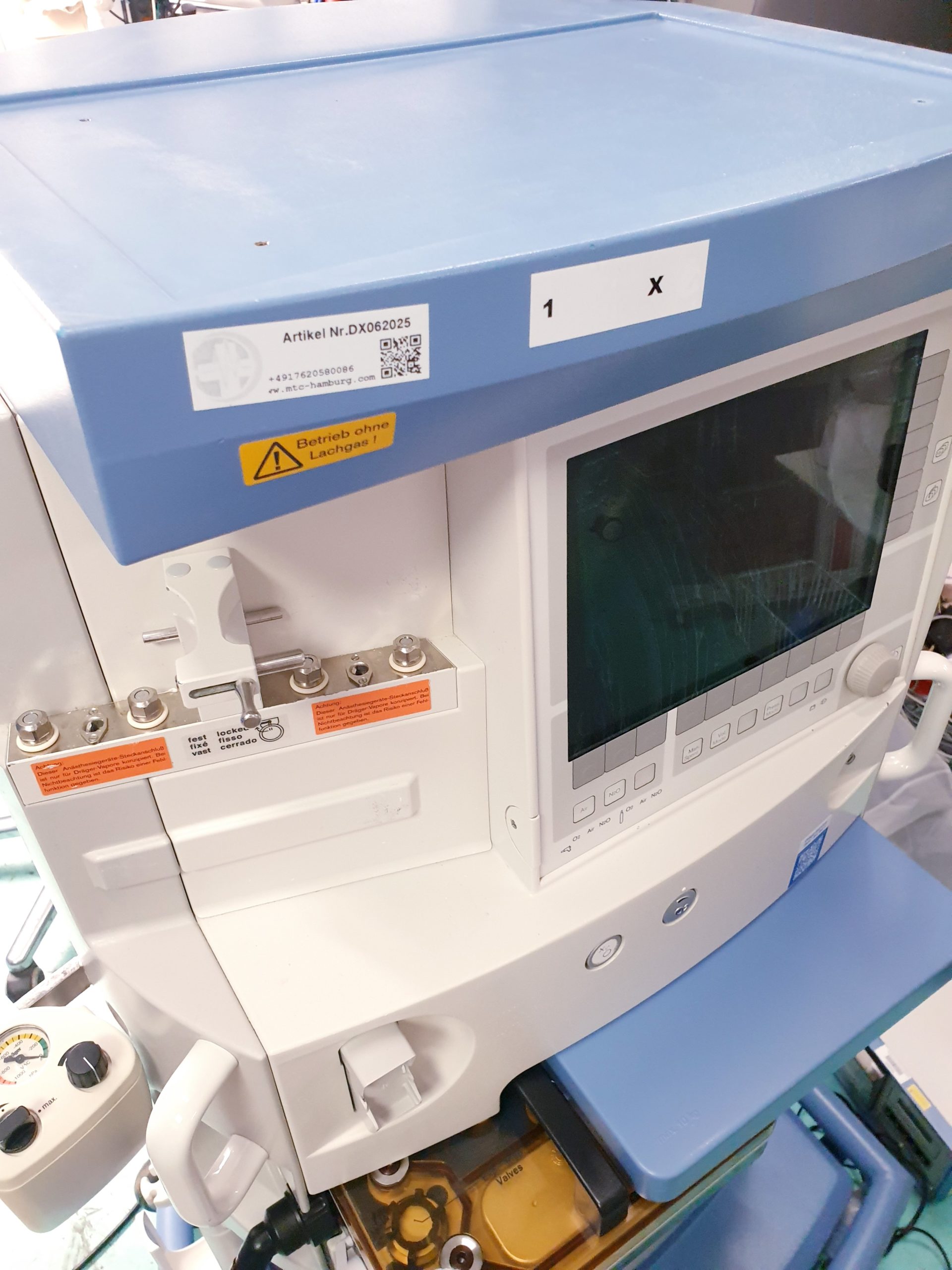 Dräger Primus Paramagnetische Sauerstoffmessung SW. 4.53.00 thumbnail 14