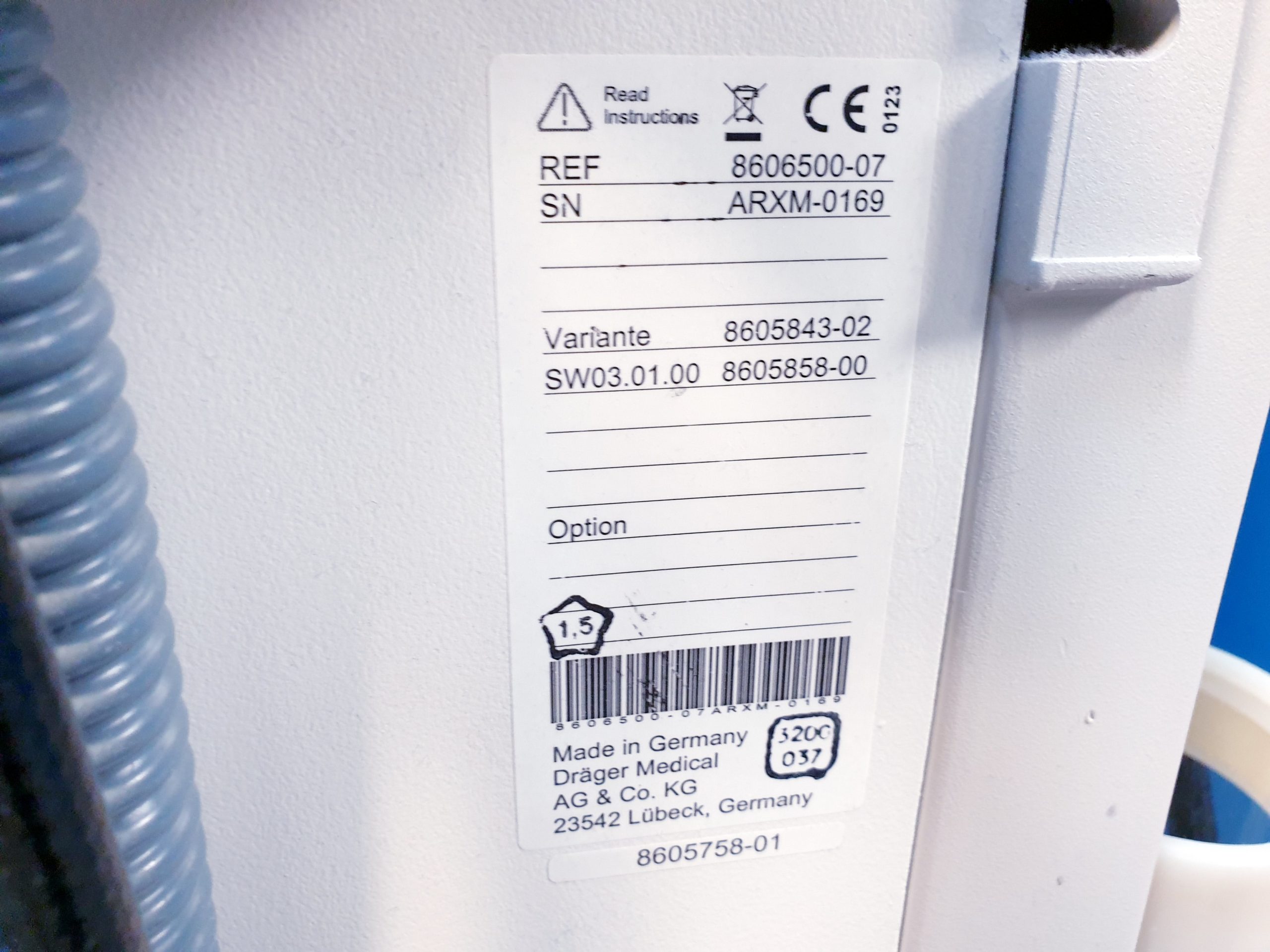 Dräger – Drager – Draeger Pallas Narkosegerät – Anaesthesie PGM Sauerstoffmessung — thumbnail 11