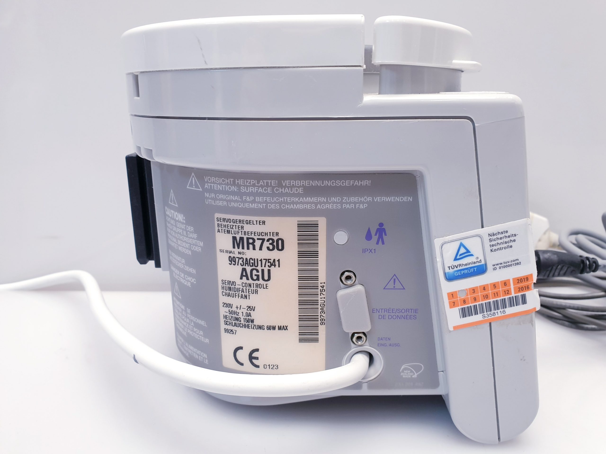 Fisher Paykel MR 730 MR730 Atemgasbefeuchter thumbnail 7