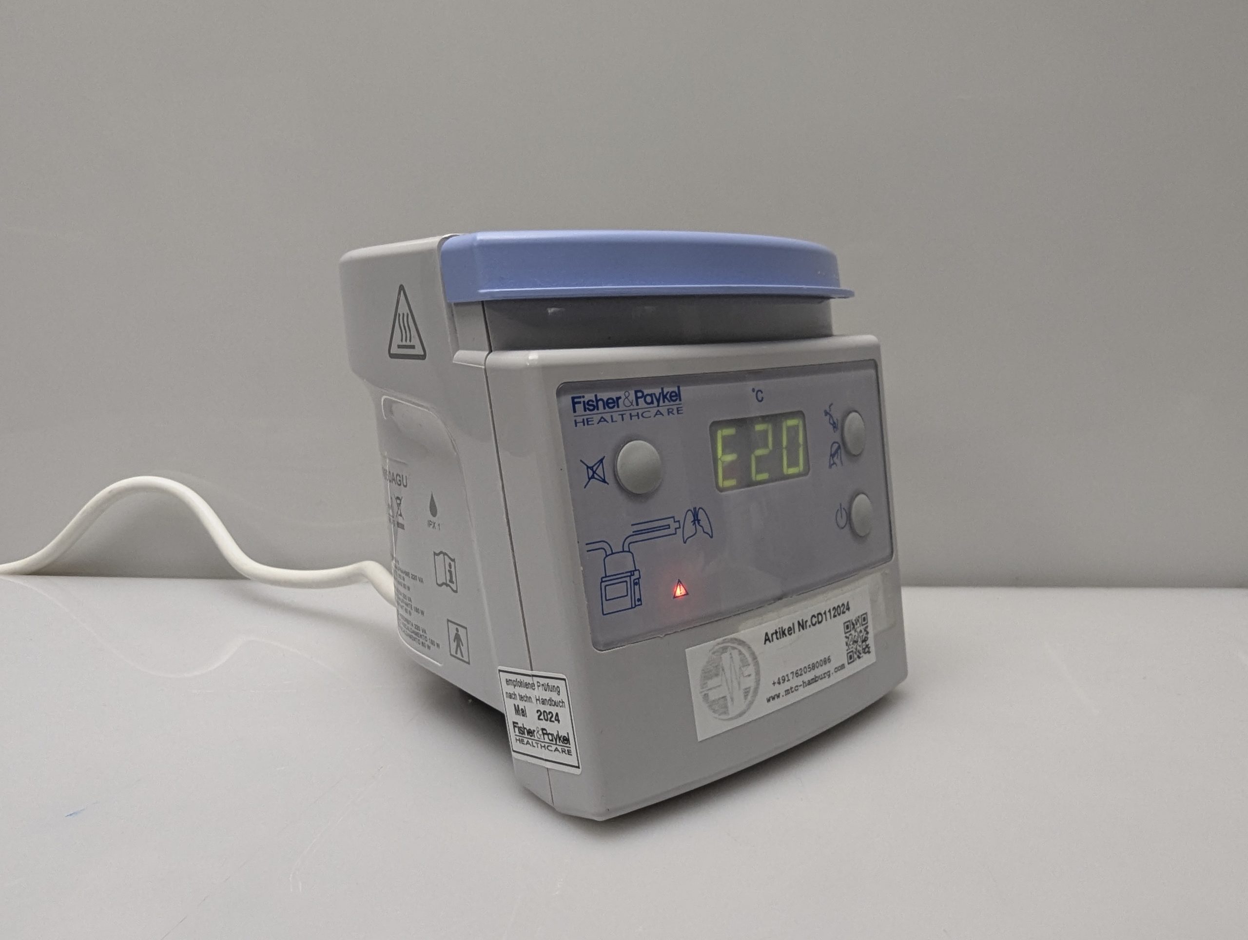 Fisher&Paykel MR850AGU Elektronisch beheizter Befeuchter Luftbefeuchter mit Zubehör thumbnail 3