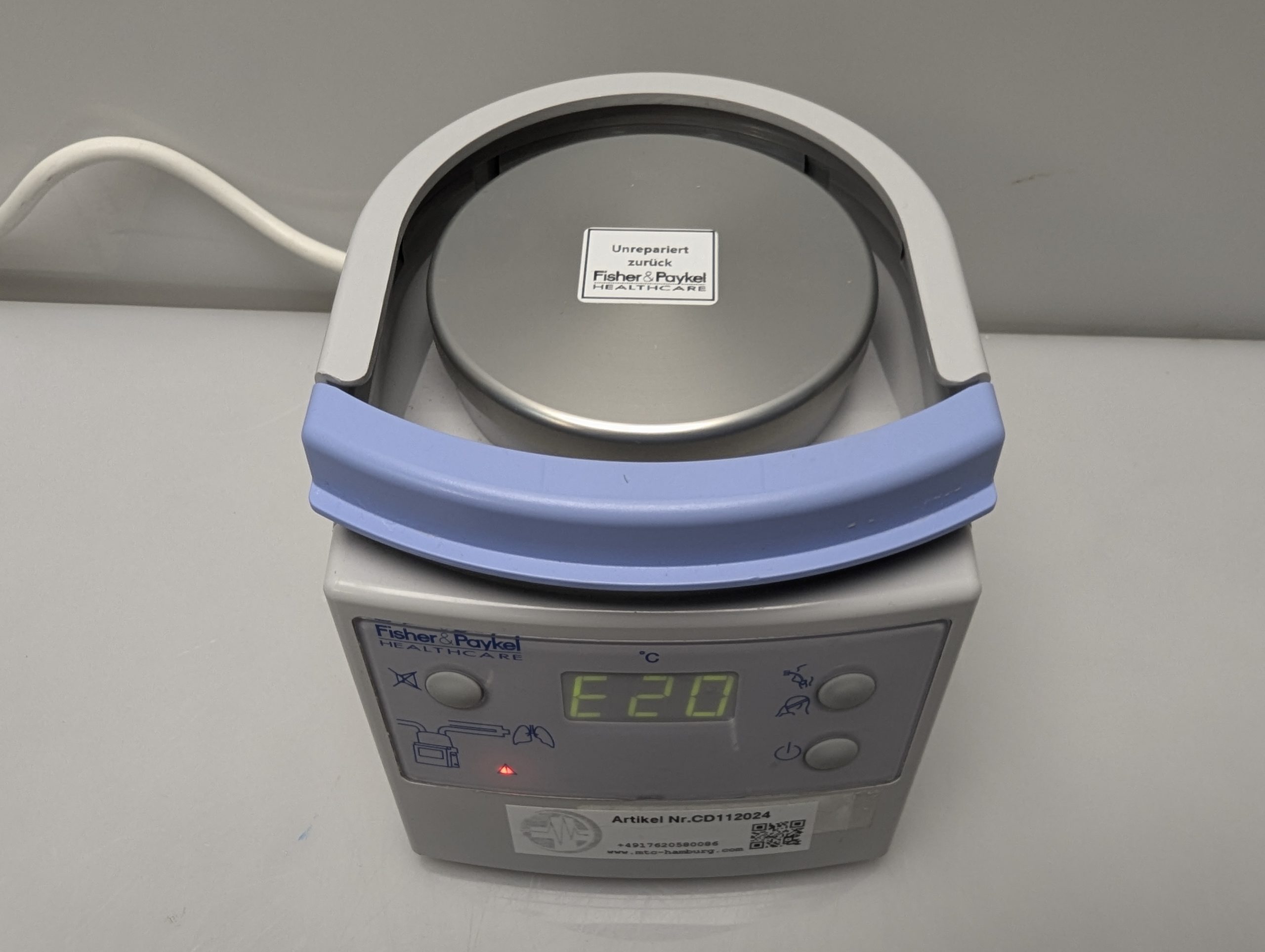 Fisher&Paykel MR850AGU Elektronisch beheizter Befeuchter Luftbefeuchter mit Zubehör thumbnail 5