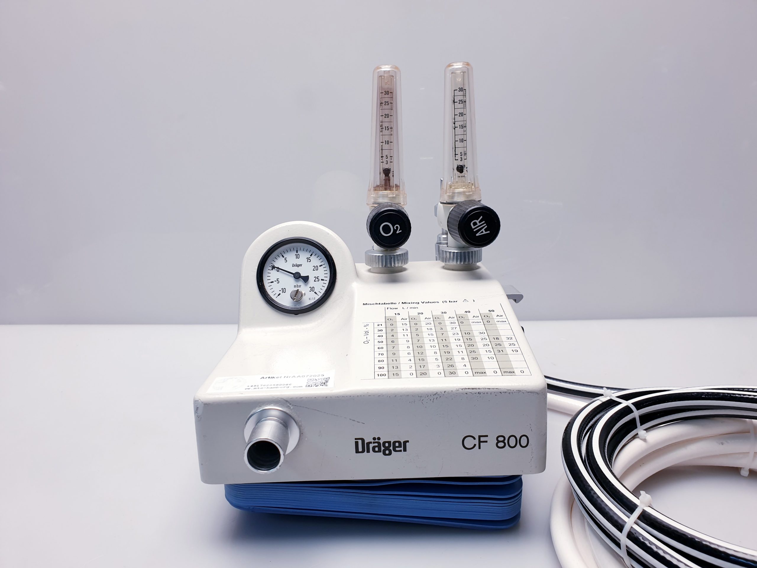 Dräger – Draeger CF 800 – CF800 CPAP Beatmungsgerät thumbnail 3