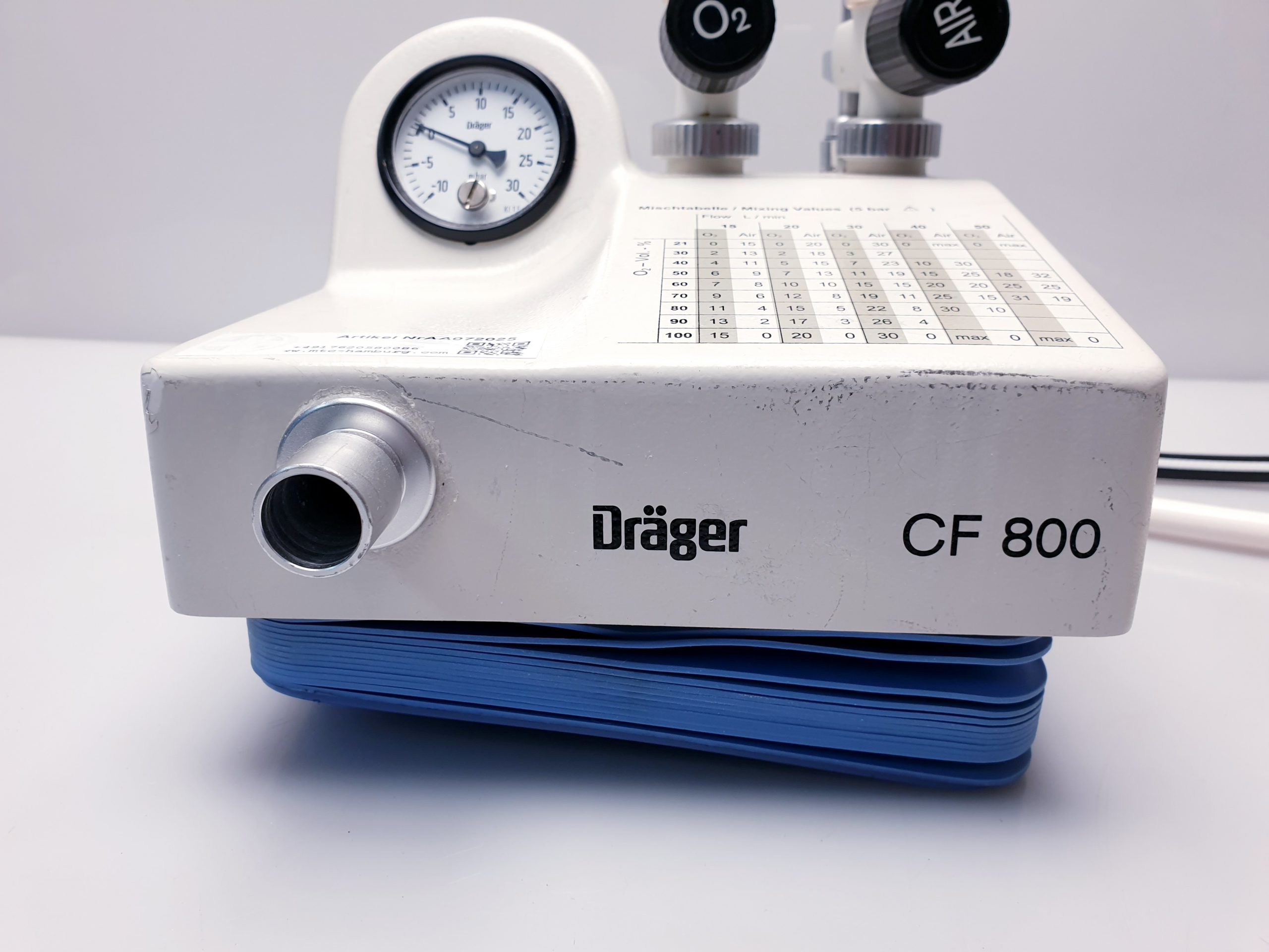 Dräger – Draeger CF 800 – CF800 CPAP Beatmungsgerät thumbnail 8