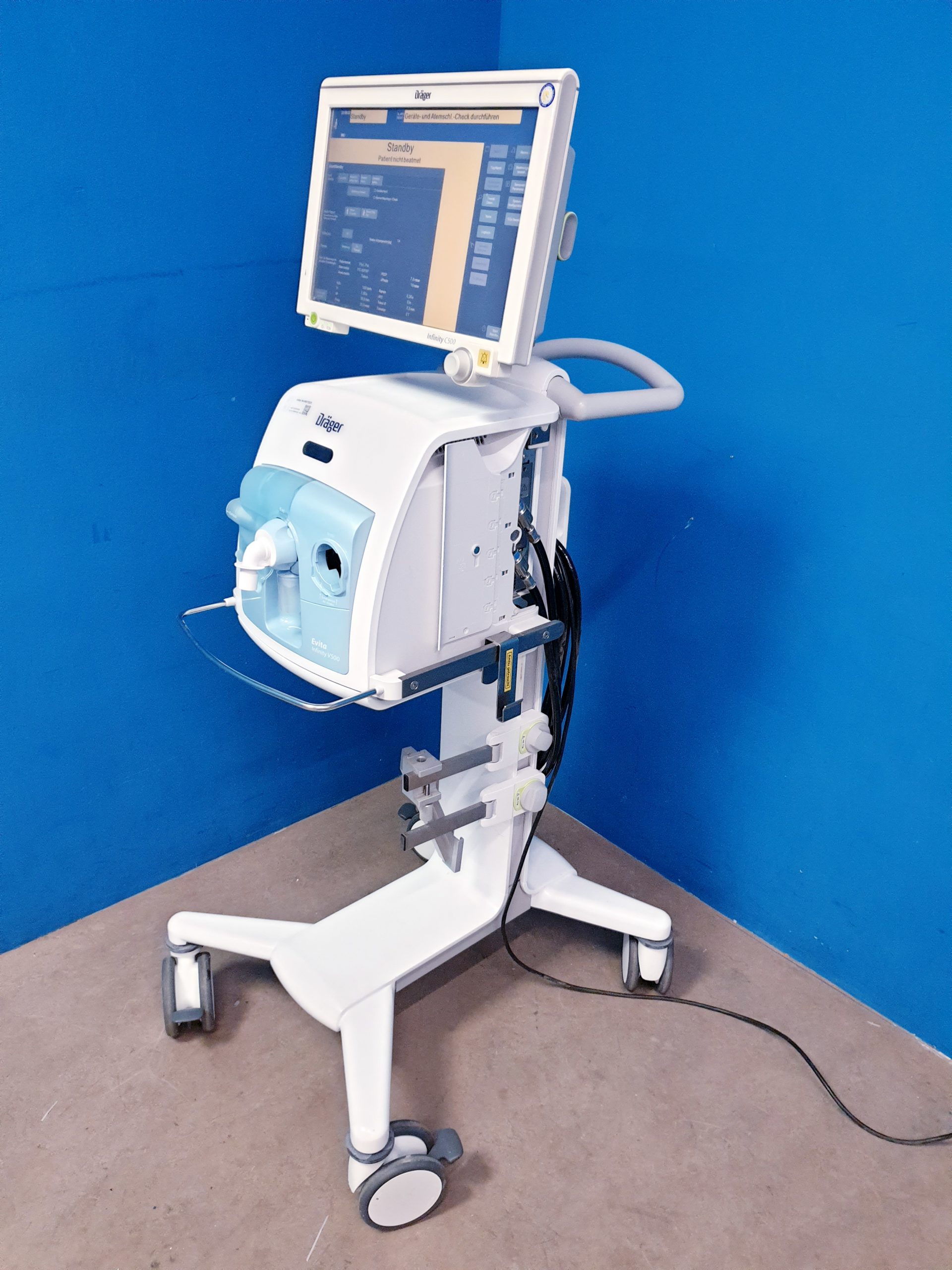 Dräger – Drager V500 – V 500 – Beatmungsgerät thumbnail 5