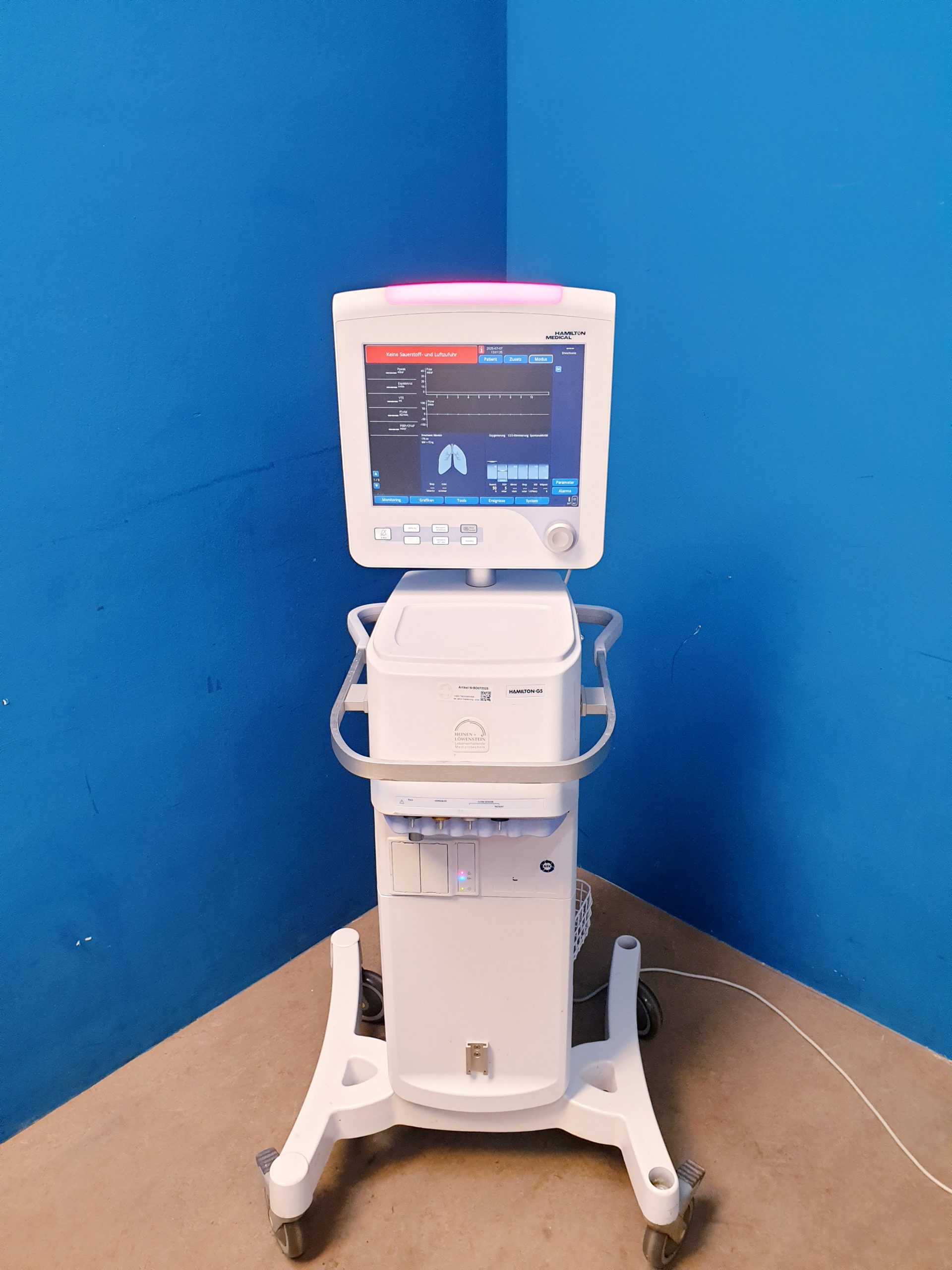 Hamilton Medical G5 Betamungsgerät – ungeprüft — image 1 of 15