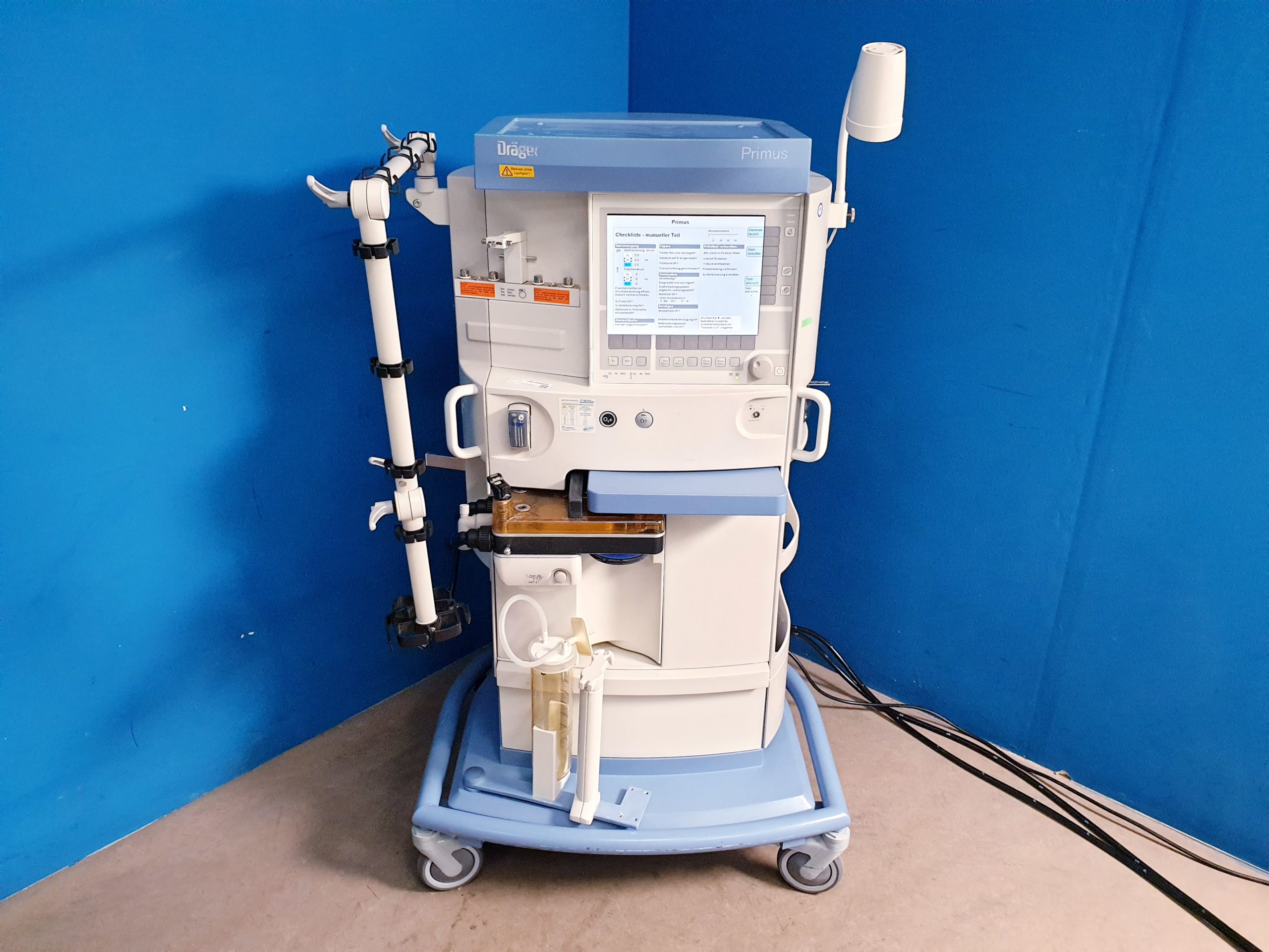 Draeger Dräger Primus PGM SW 4.53 Refurbischet + Gerätebuch + STK -Sofort Einsatzbereit — image 1 of 17