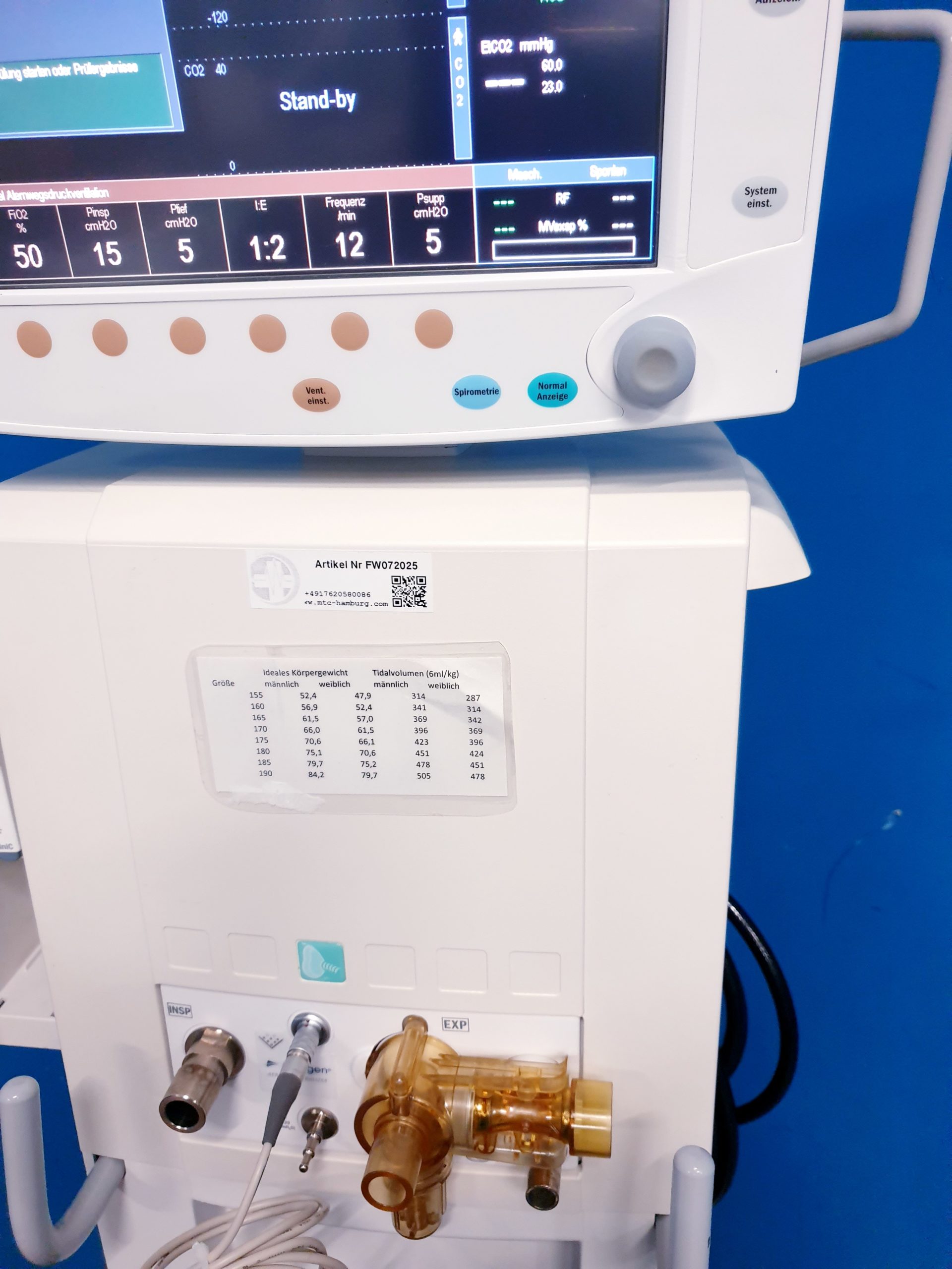 GE Engström Carestation Ventilator Beatmungsgerät thumbnail 2