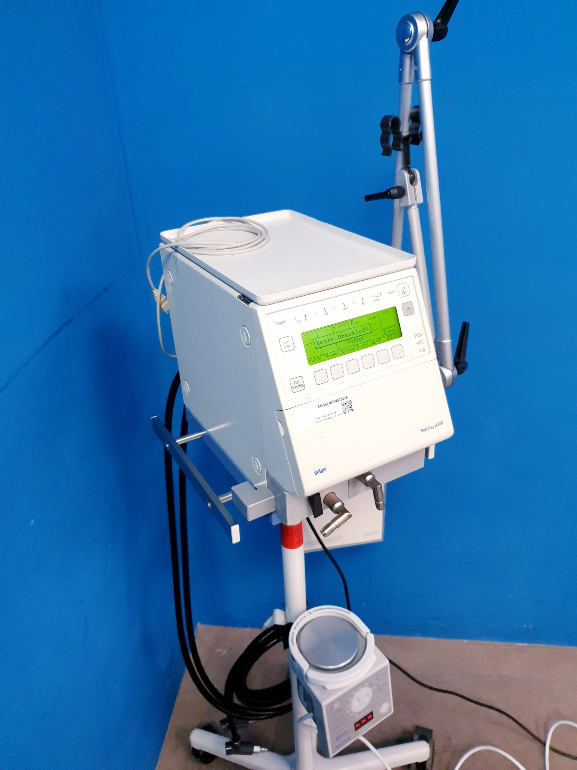 Dräger Draeger Babylog 8000 Plus – Beatmungsgerät thumbnail 3