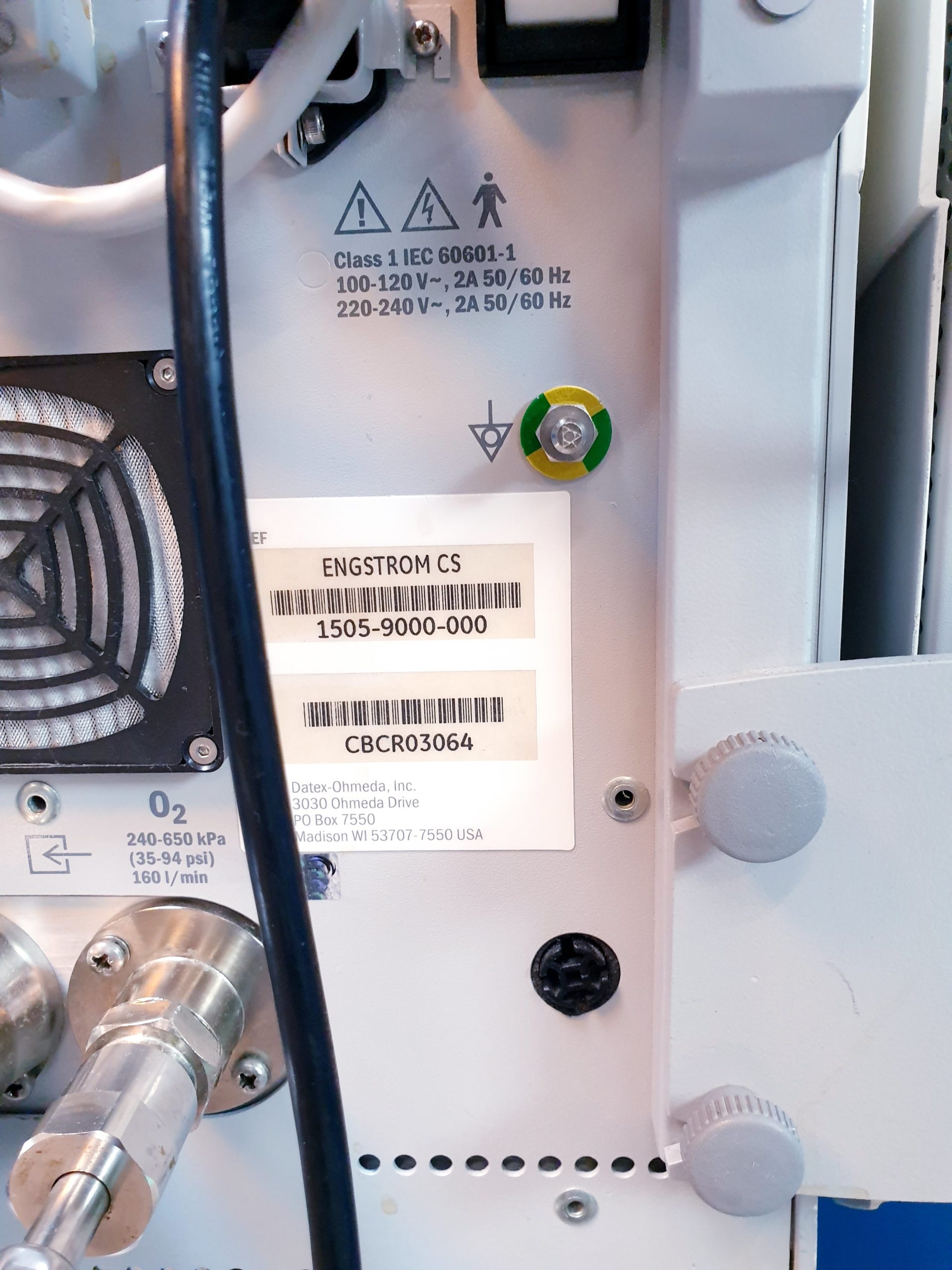 GE Engstrom Carestation Beatmungsgerät thumbnail 13